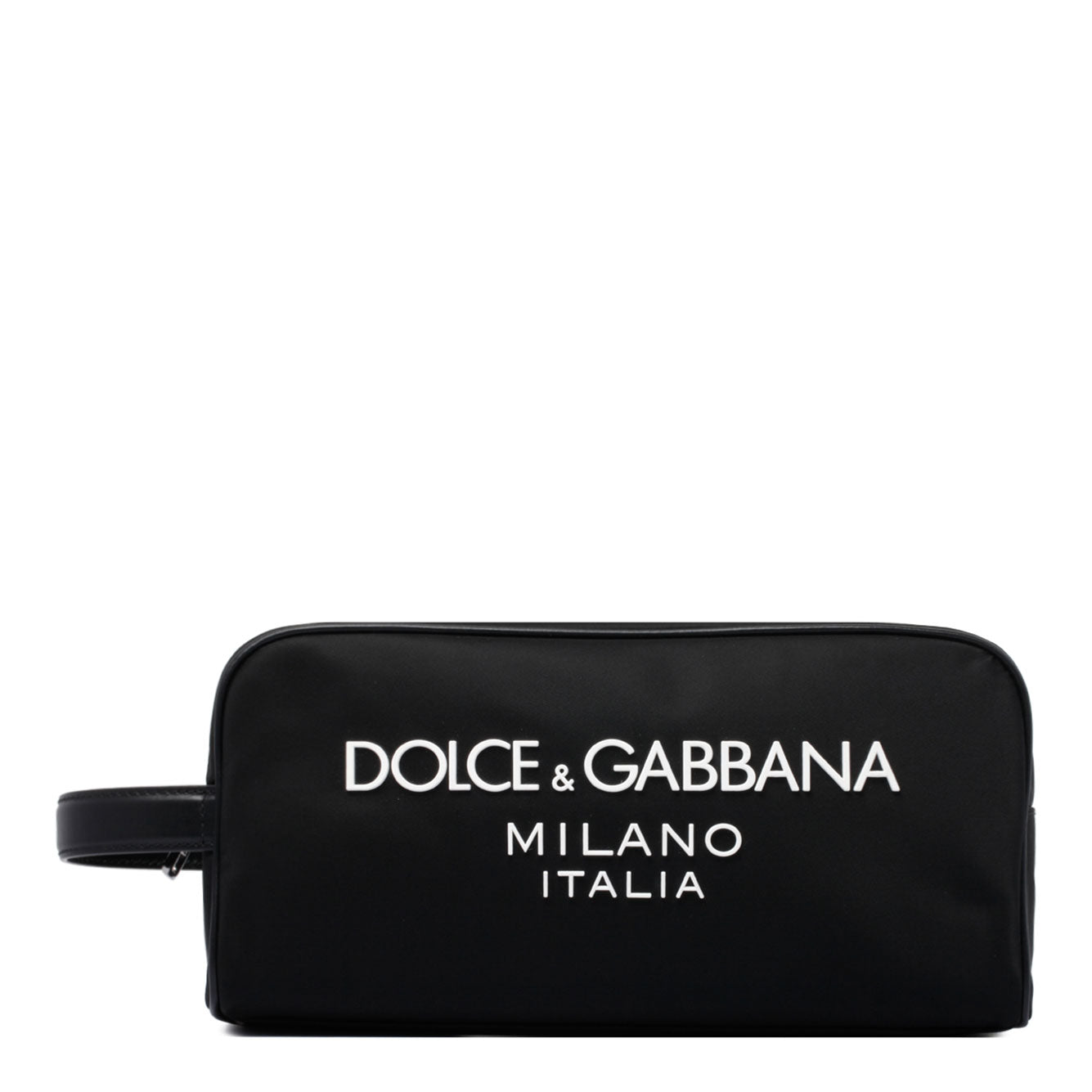 DOLCE & GABBANA Mini Logo-Print Nylon Beauty Bag