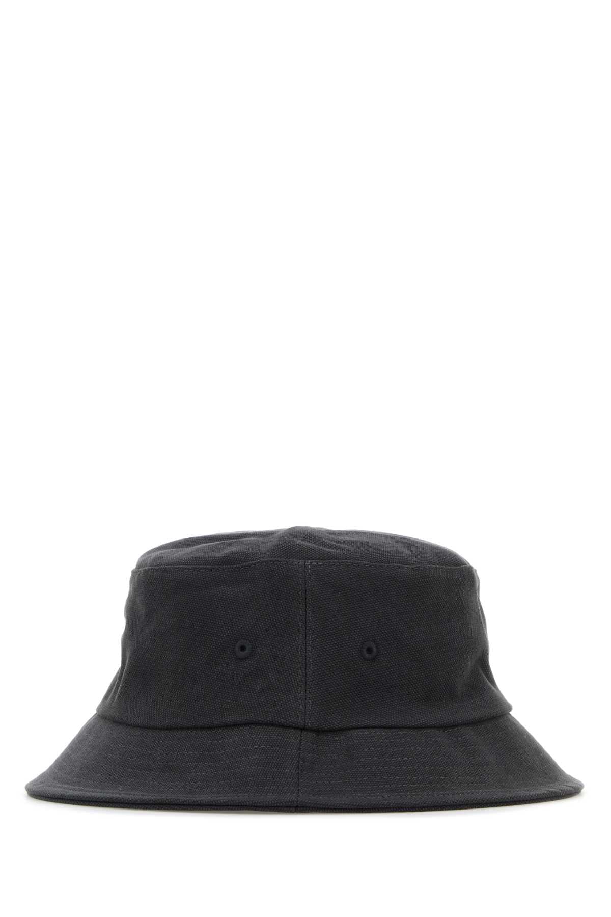 TEKLA Charcoal Cotton Bucket Hat