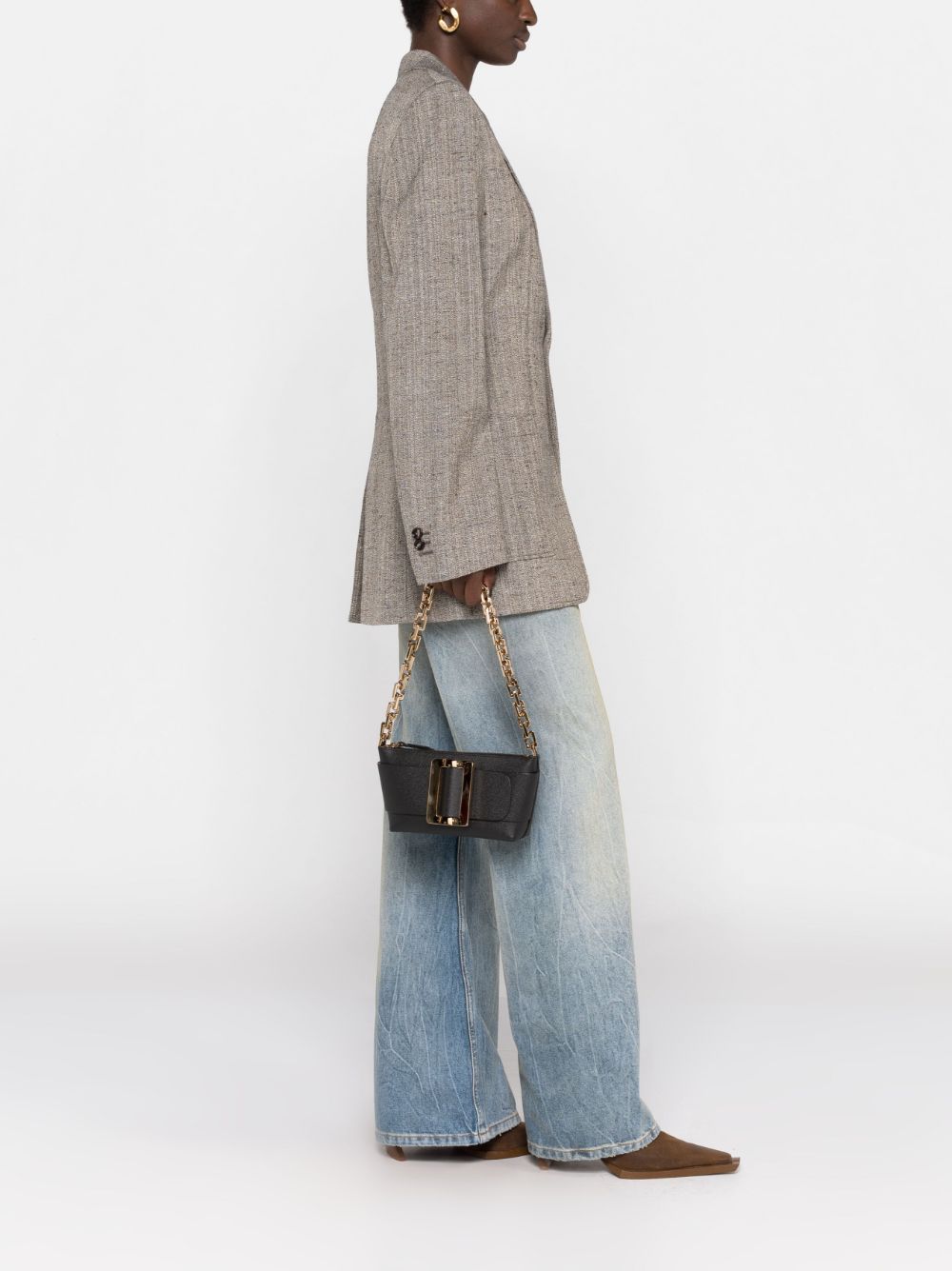 BOYY Mini Buckle Leather Handbag