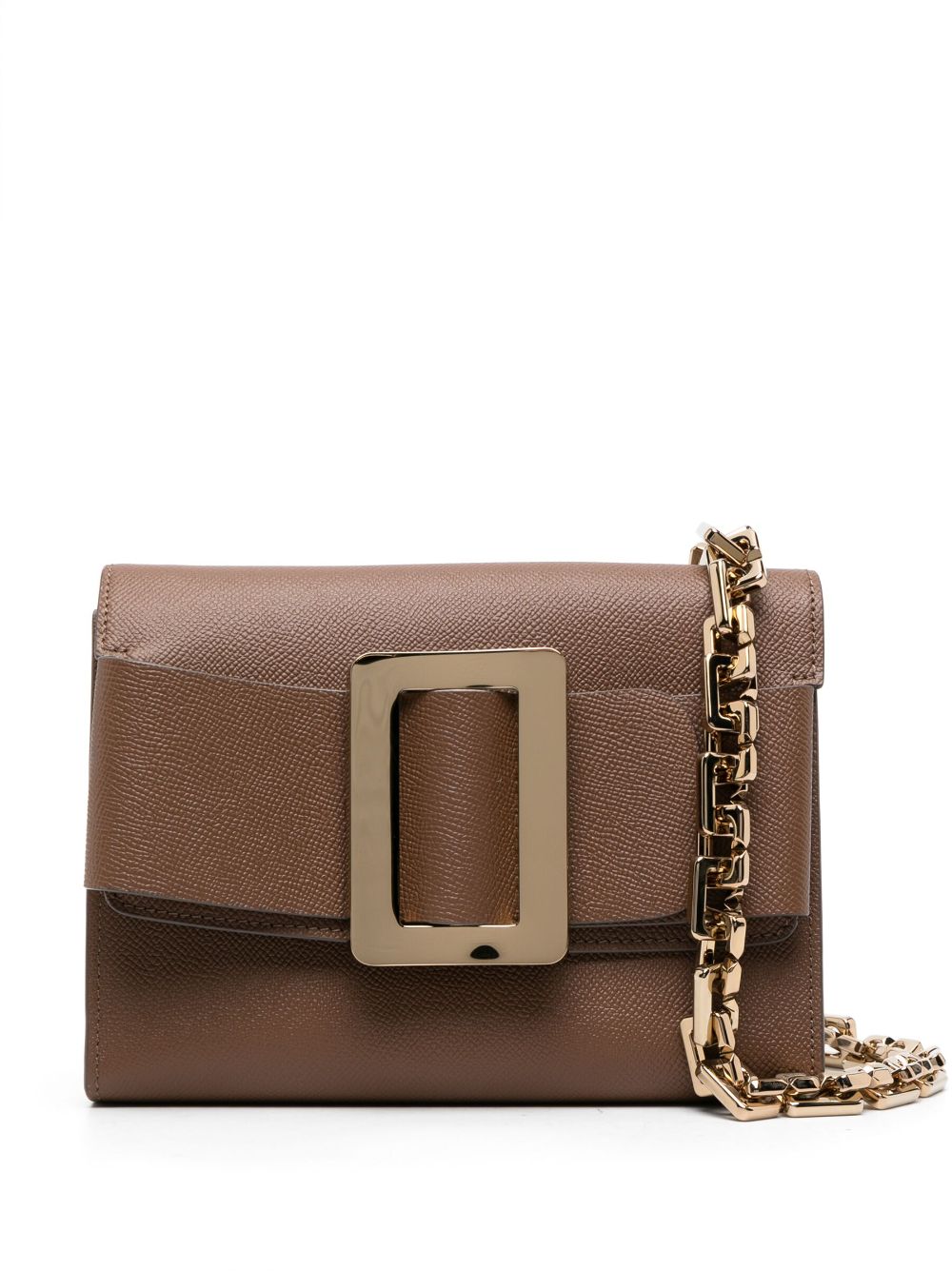 BOYY Buckle-Detail Mini Travel Case Leather Handbag