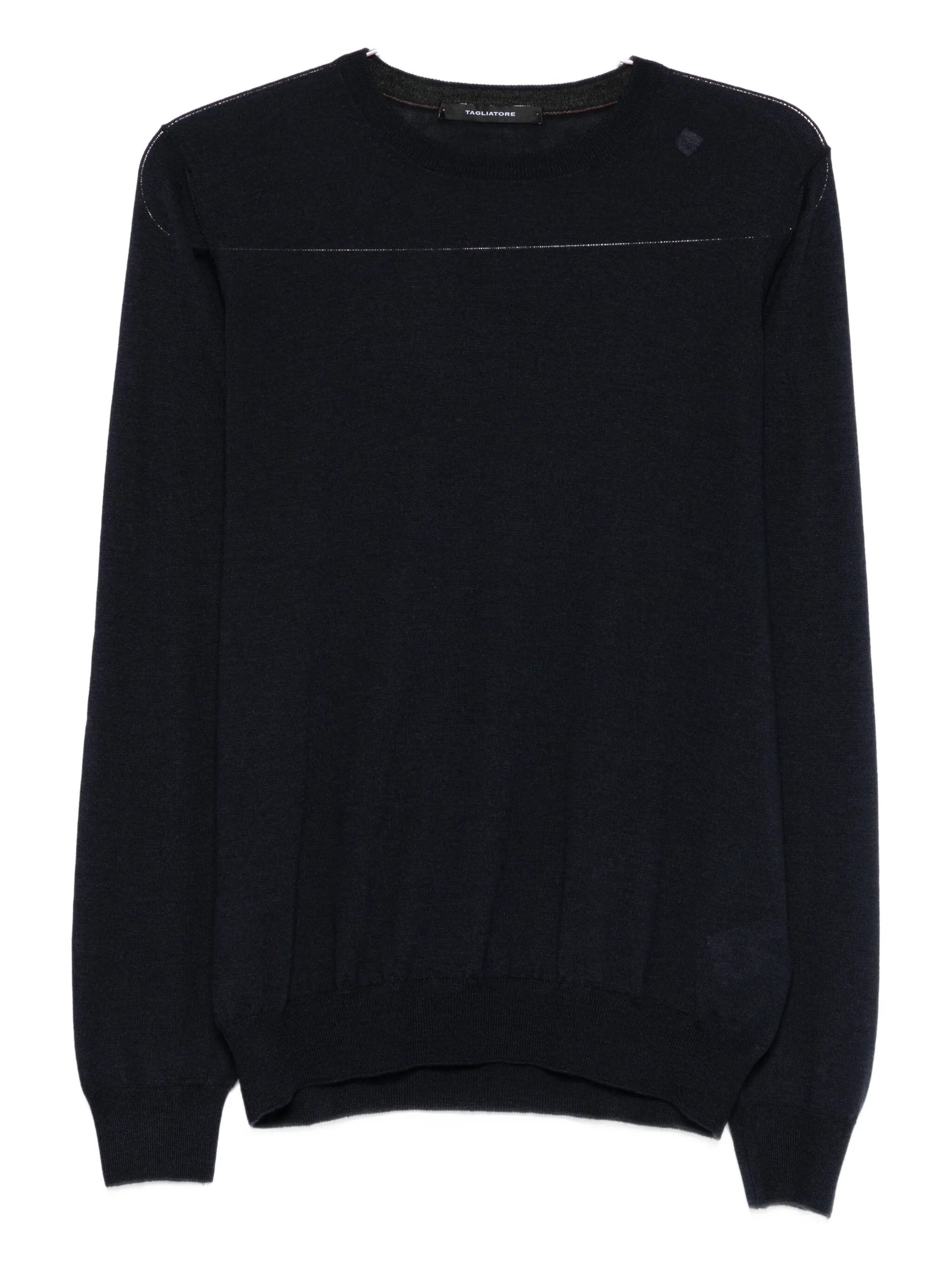 TAGLIATORE Crew Neck Pullover Sweater