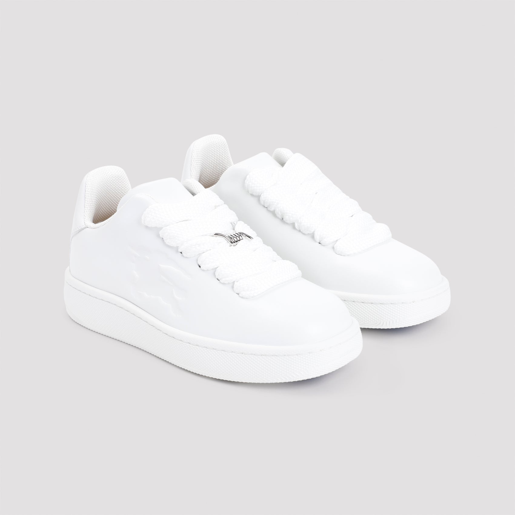 BURBERRY Classic Leather Sneakers for Women