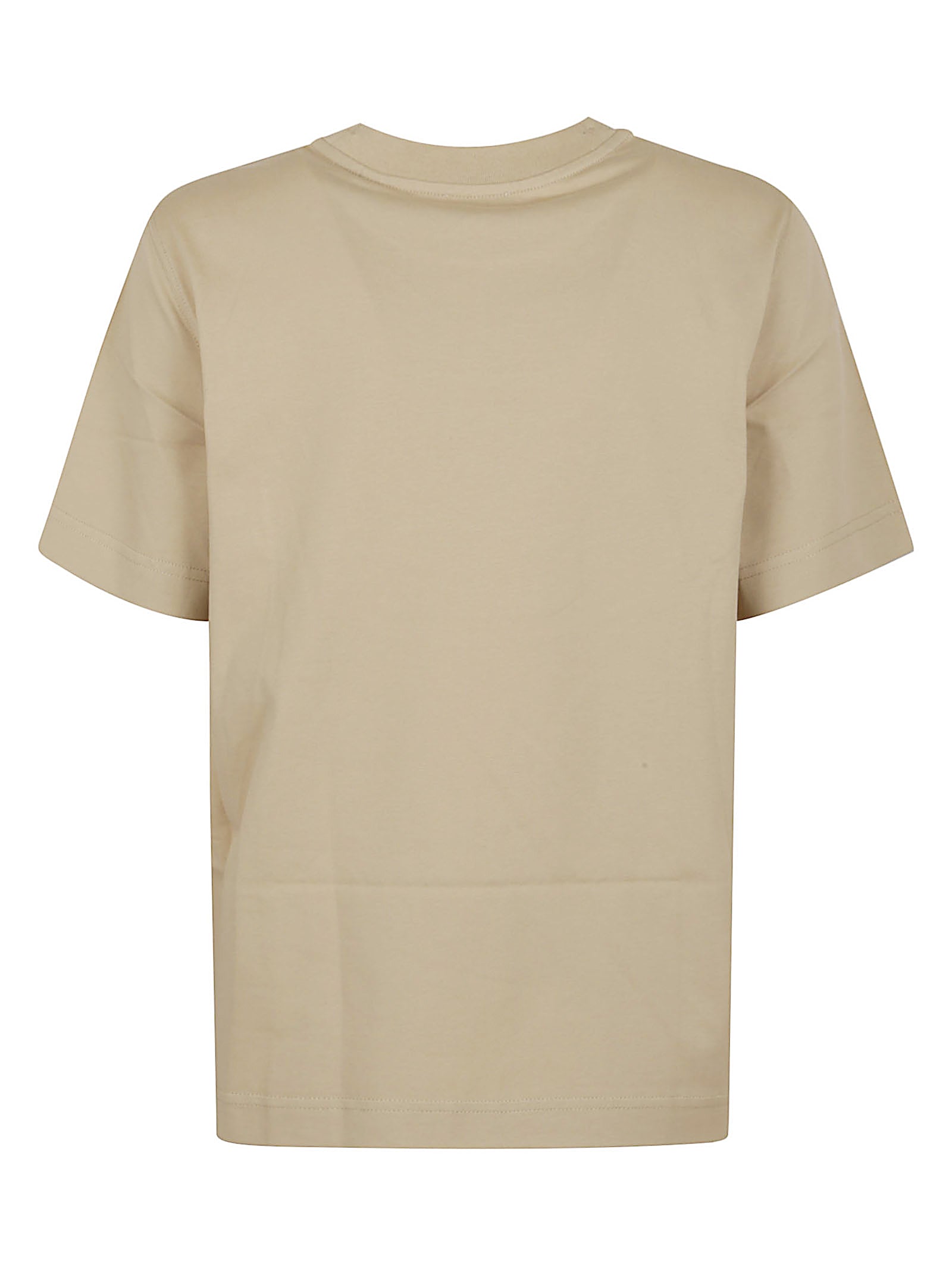 BURBERRY Ribbed Collar Slim Fit T-Shirt