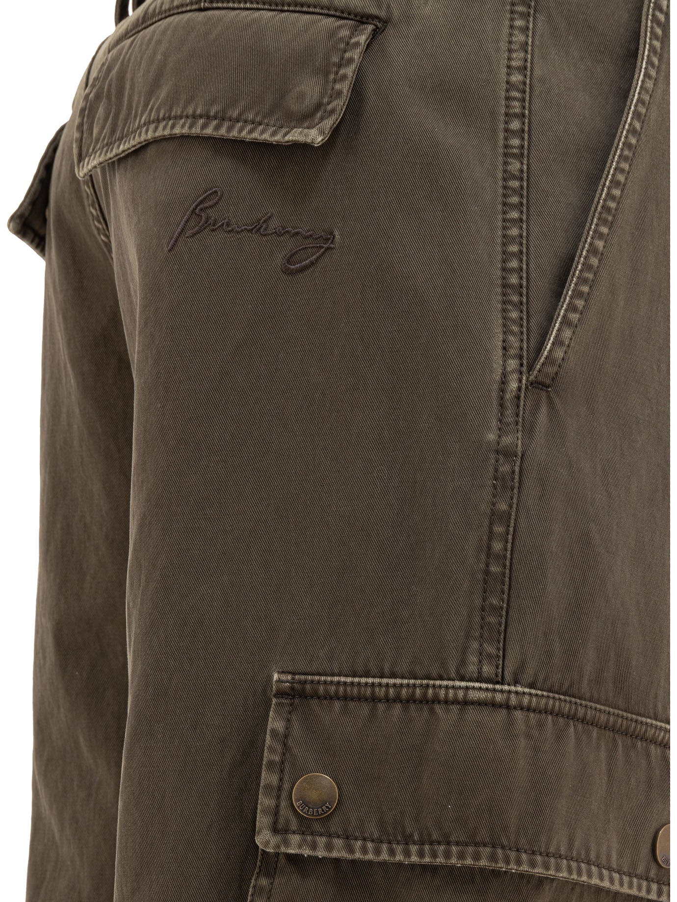 BURBERRY Men's Regular Fit Cargo Trousers