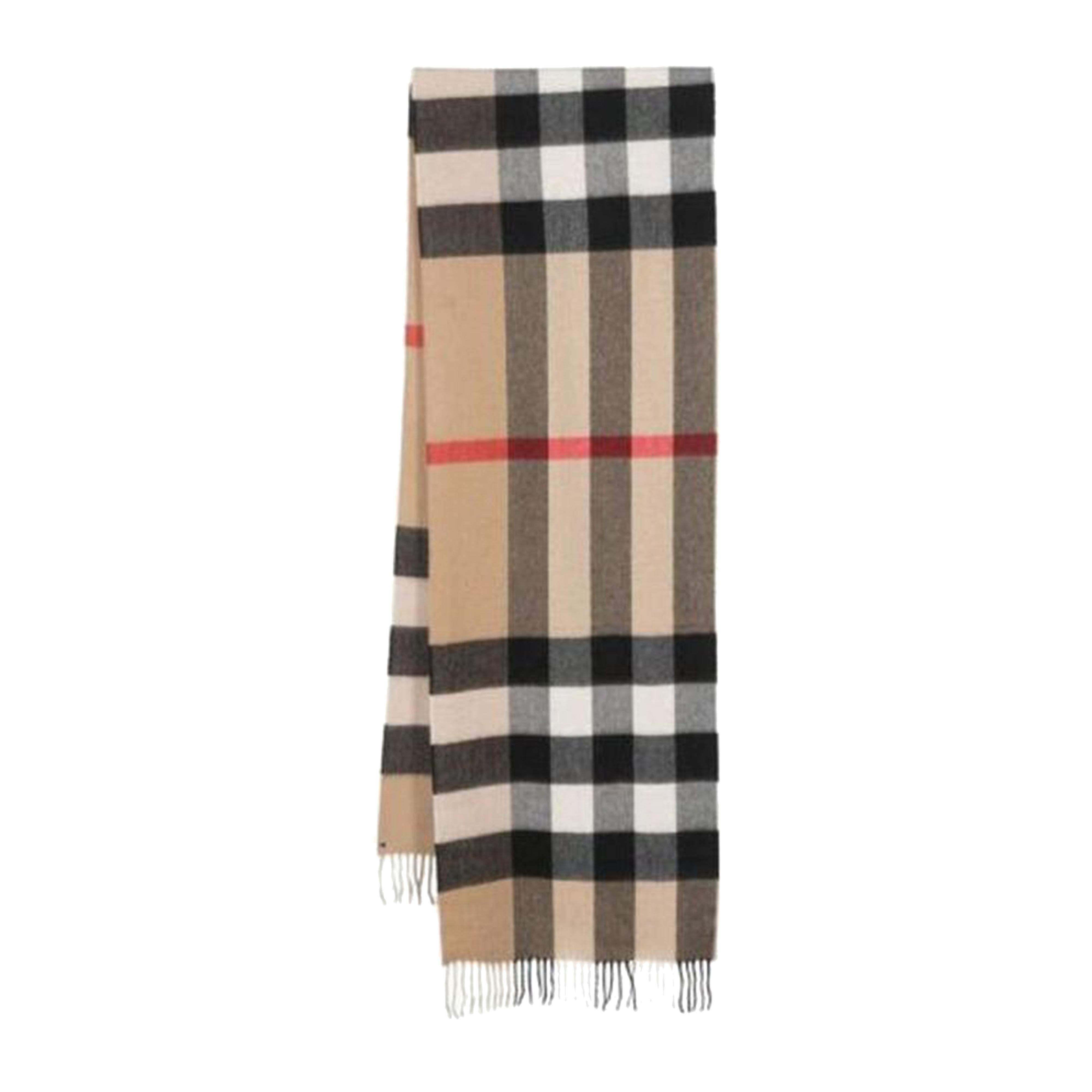 BURBERRY Half Mega Check Scarf - Unisex