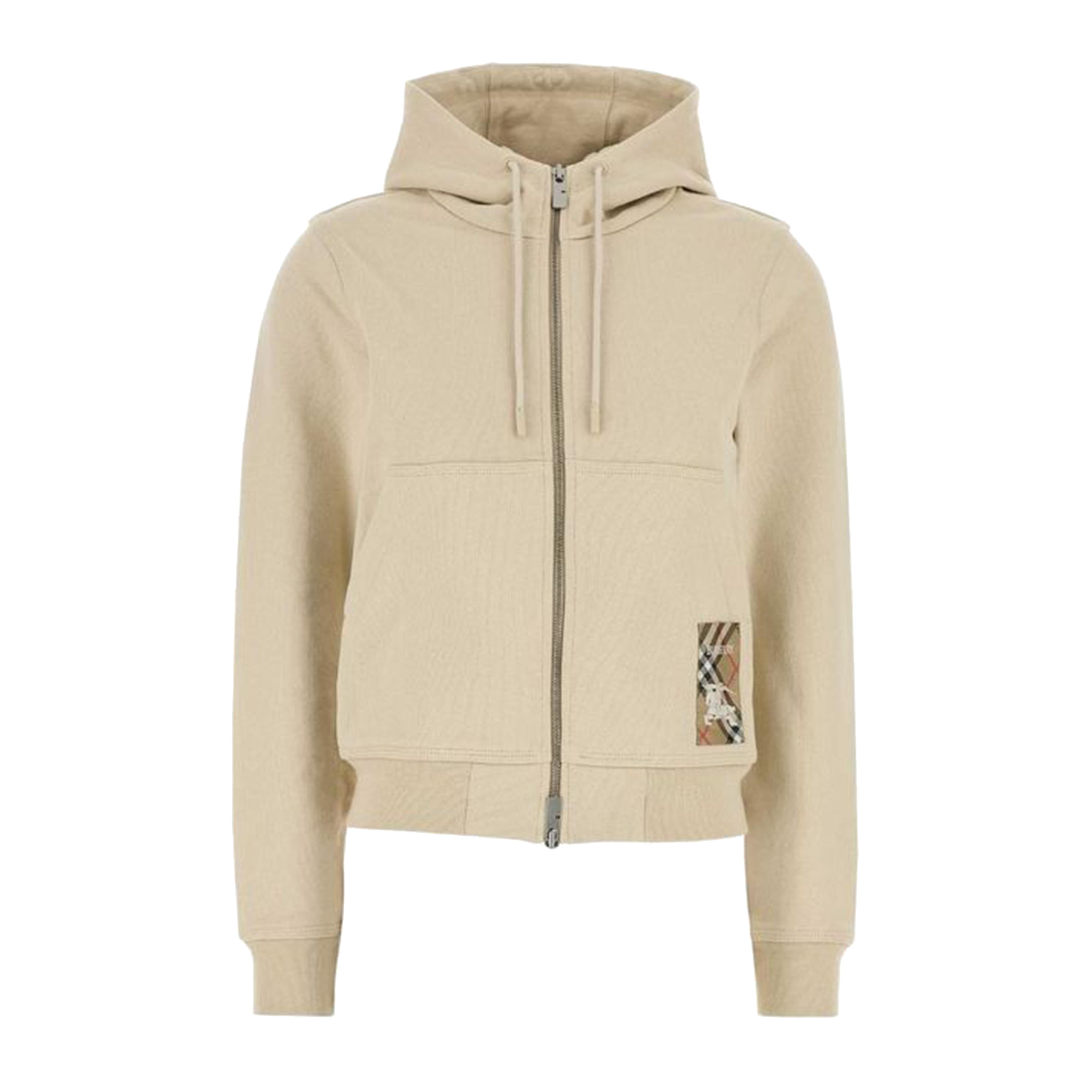 BURBERRY Stylish Women's Cotton Sweatshirt - Size 2.6