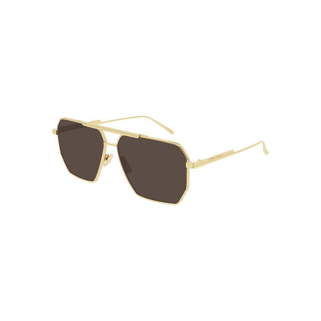 BOTTEGA VENETA Stylish Metal Frame Sunglasses for Men
