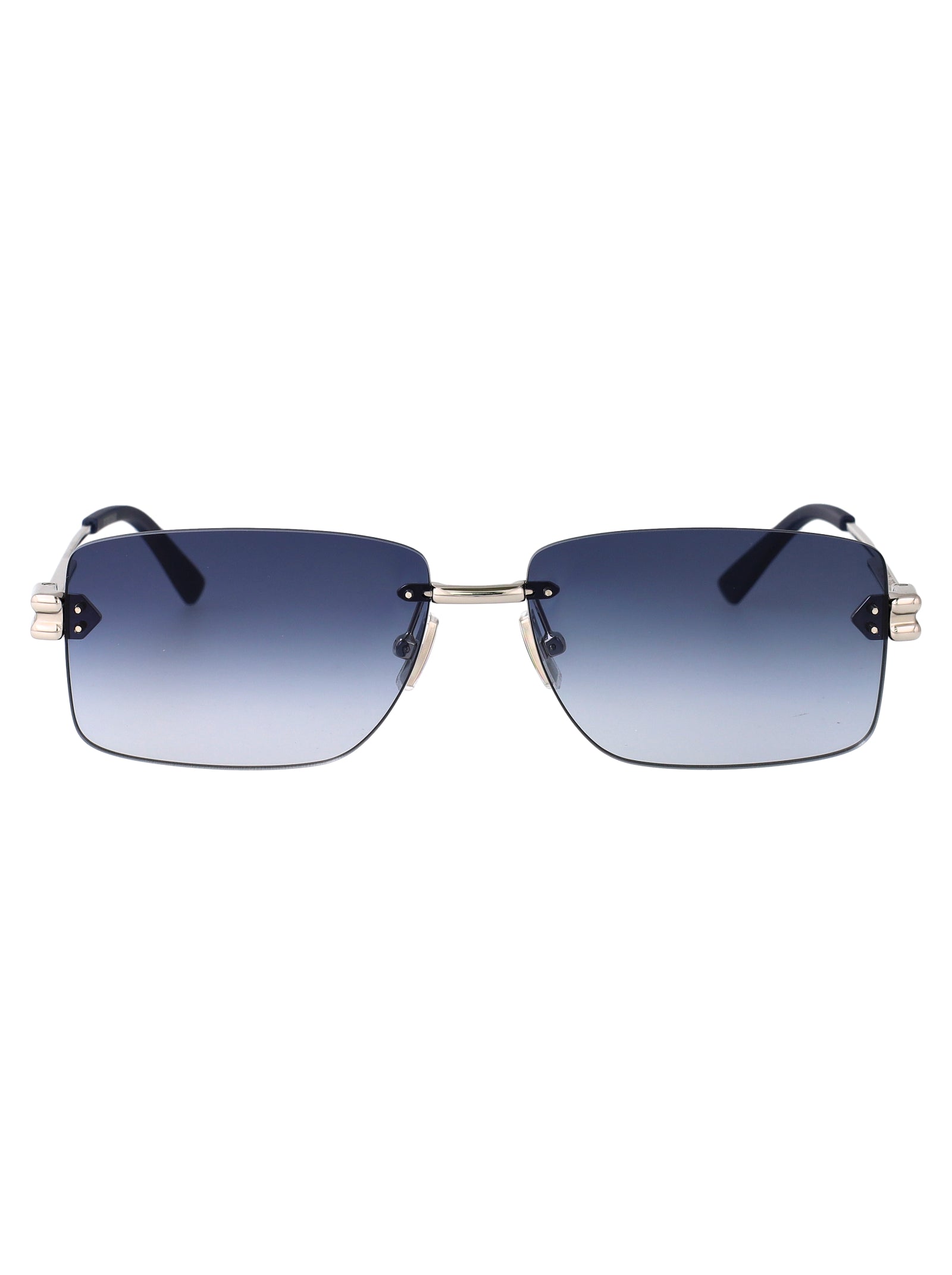 BOTTEGA VENETA Metallic Sunglasses for Women SS25