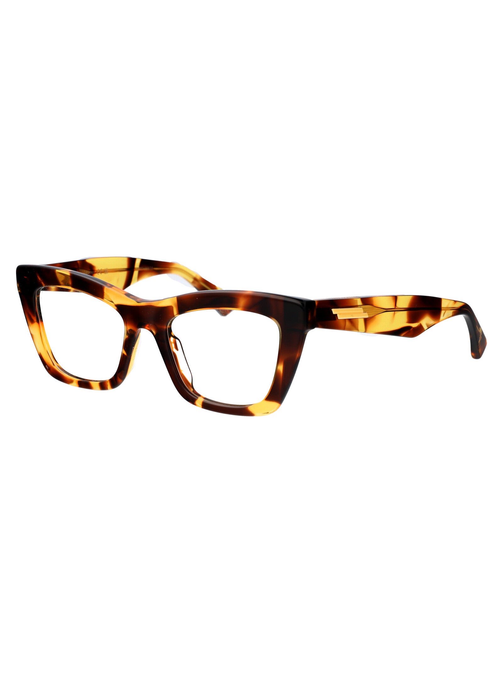 BOTTEGA VENETA Transparent Acetate Optical Glasses for Women