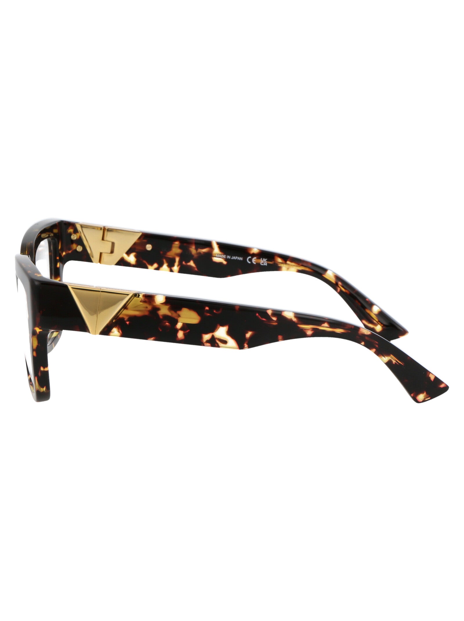 BOTTEGA VENETA Transparent Acetate Optical Glasses for Women