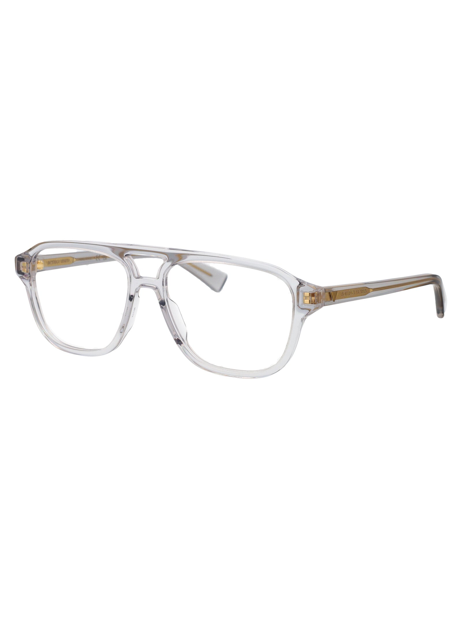 BOTTEGA VENETA Transparent Acetate Optical Glasses for Men
