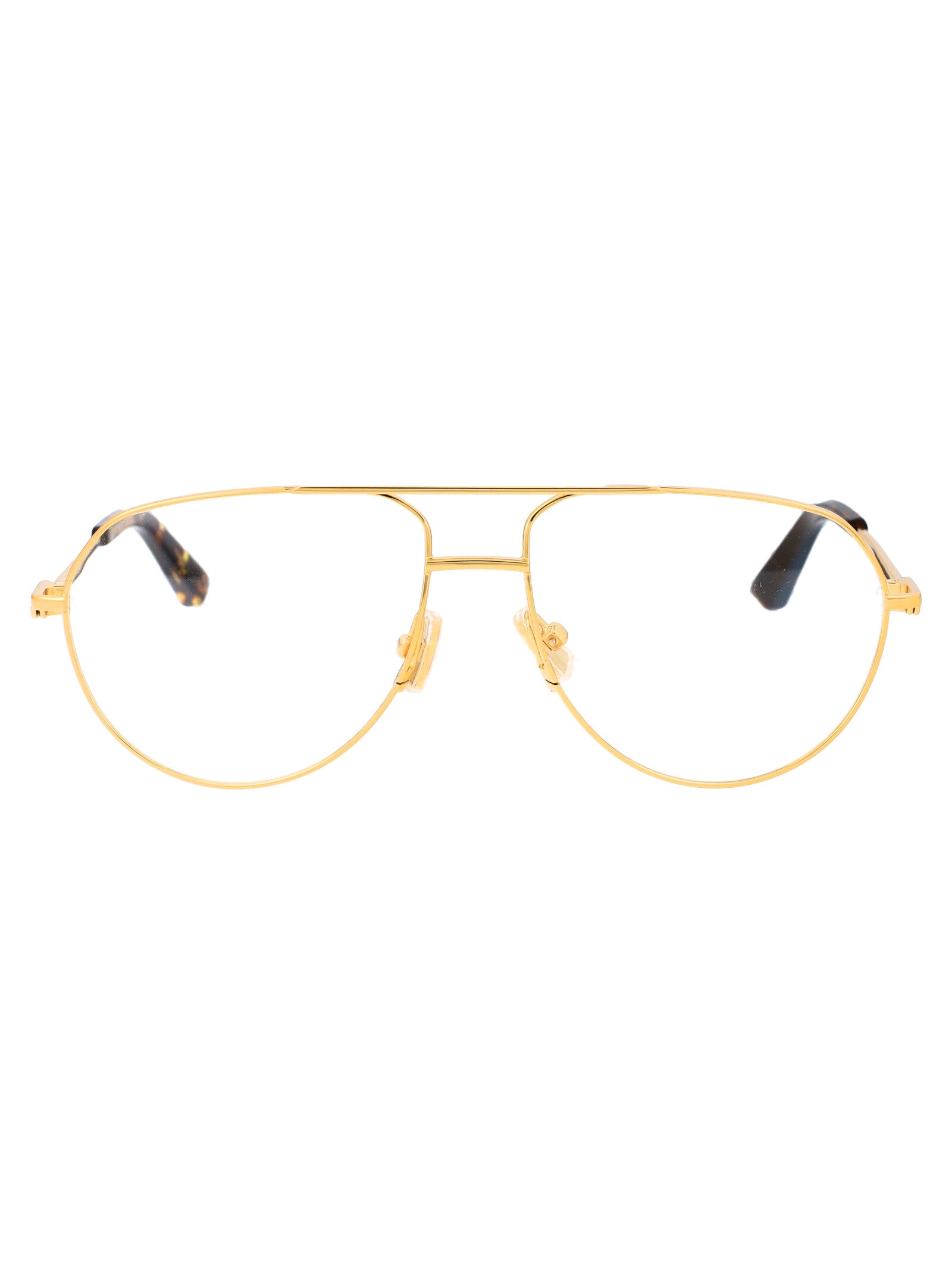 BOTTEGA VENETA Transparent Metal Optical Glasses