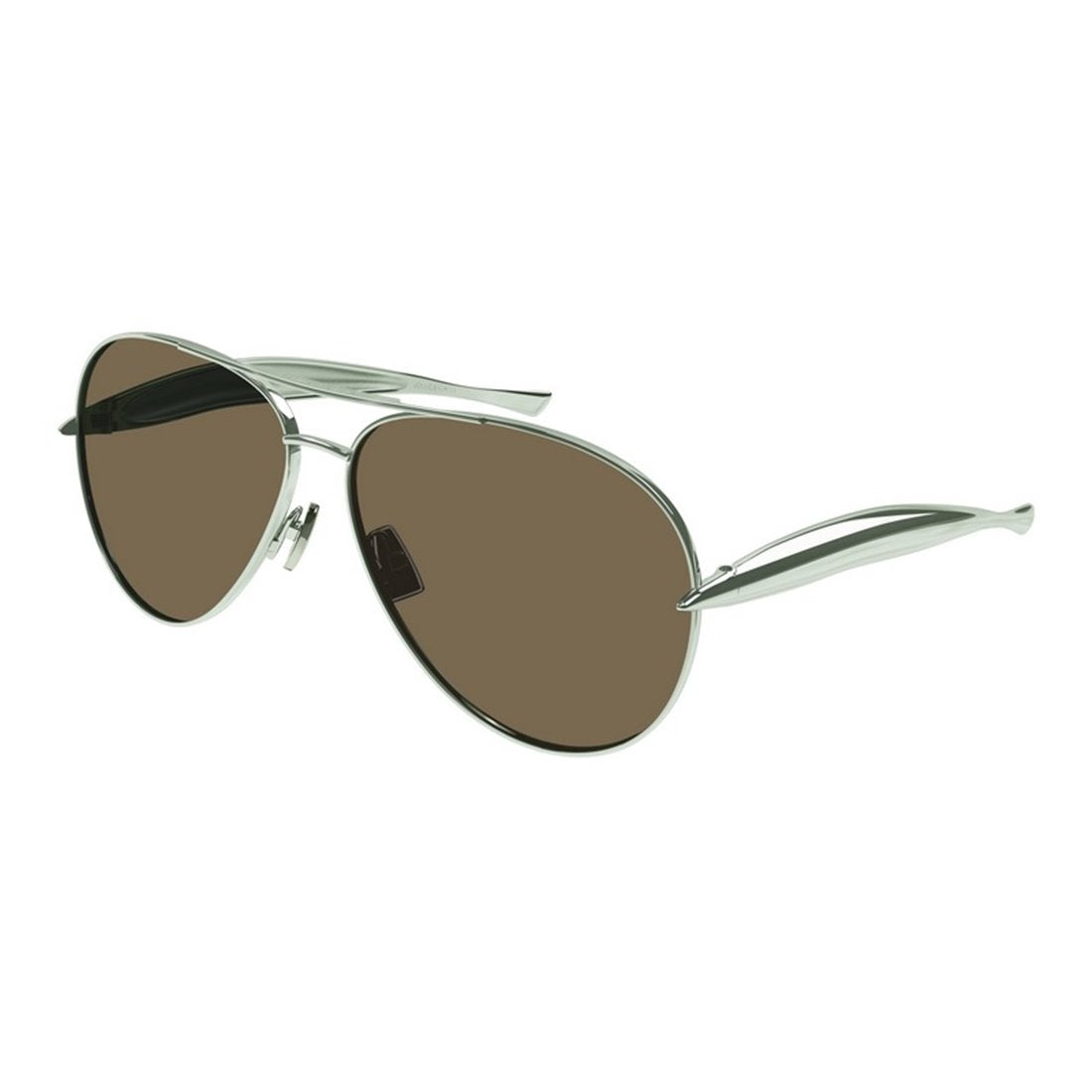 BOTTEGA VENETA Metallic Unisex Sunglasses - Season SS25