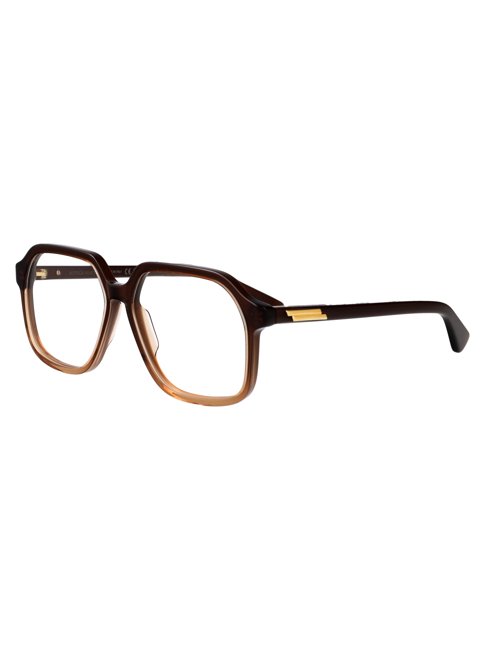 BOTTEGA VENETA Transparent Recycled Acetate Optical Glasses