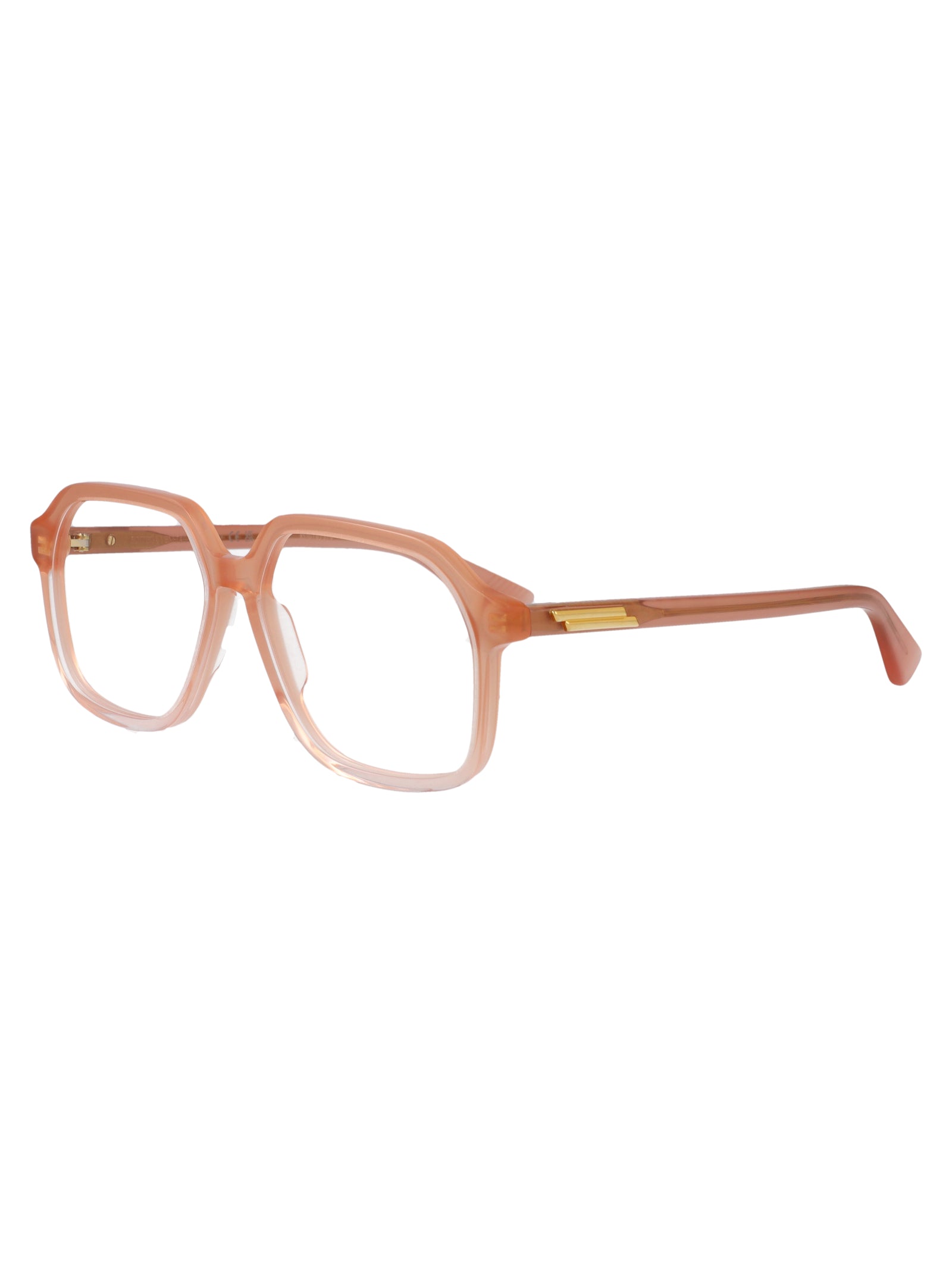 BOTTEGA VENETA Transparent Recycled Acetate Optical Glasses