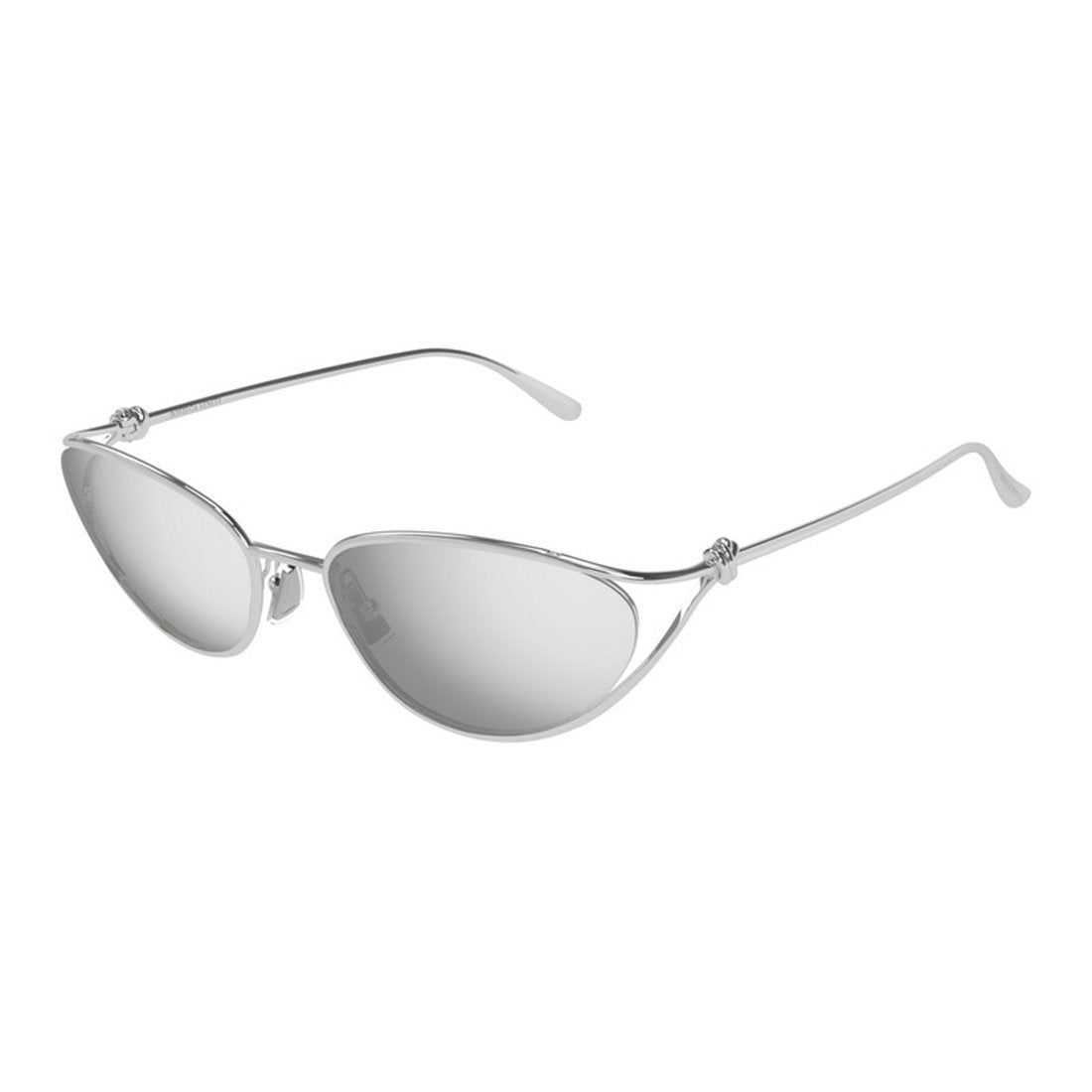 BOTTEGA VENETA Elegant Women's Metal Sunglasses