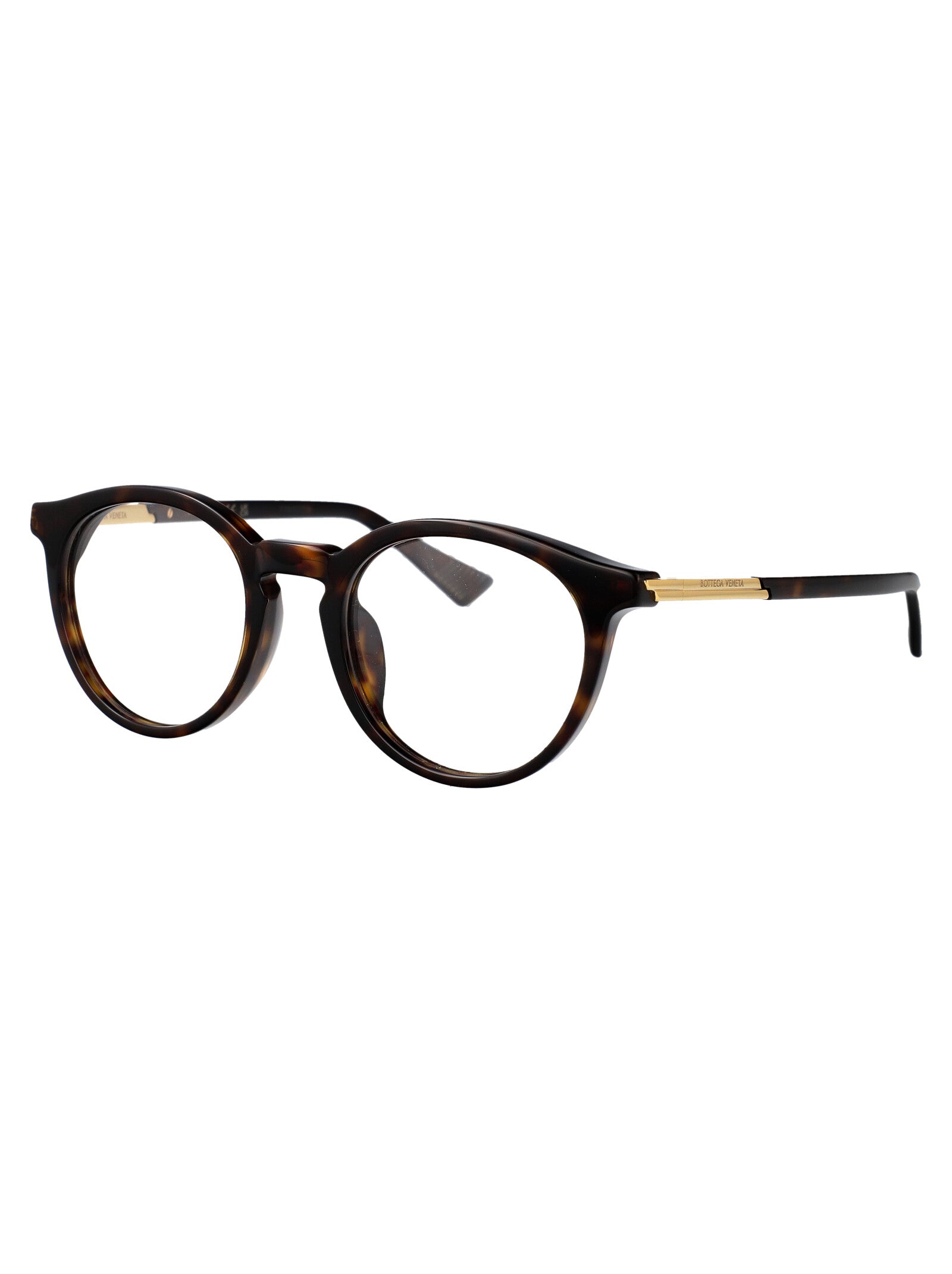 BOTTEGA VENETA Stylish Unisex Transparent Metal Glasses
