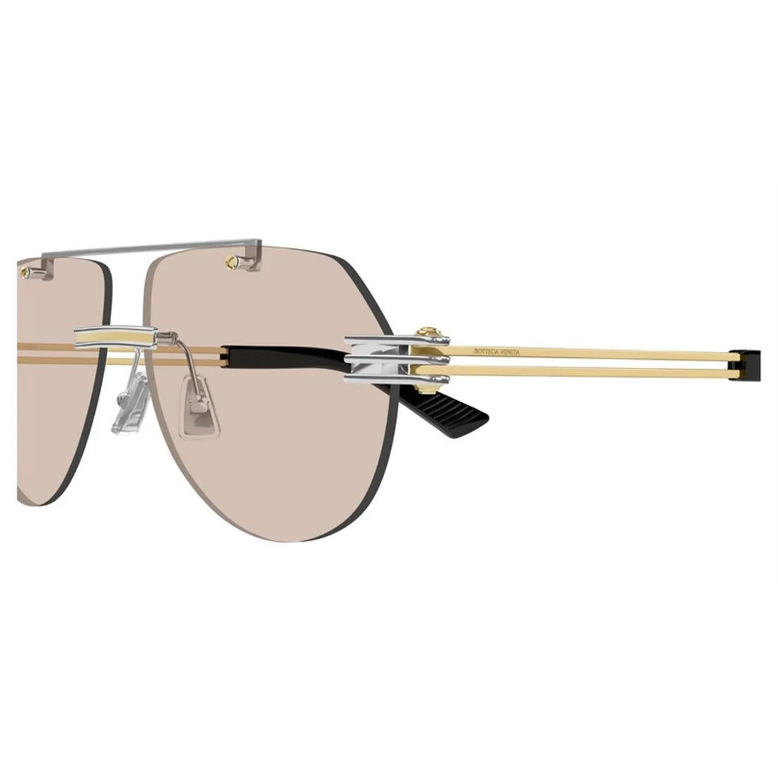 BOTTEGA VENETA Metal Sunglasses for All Seasons