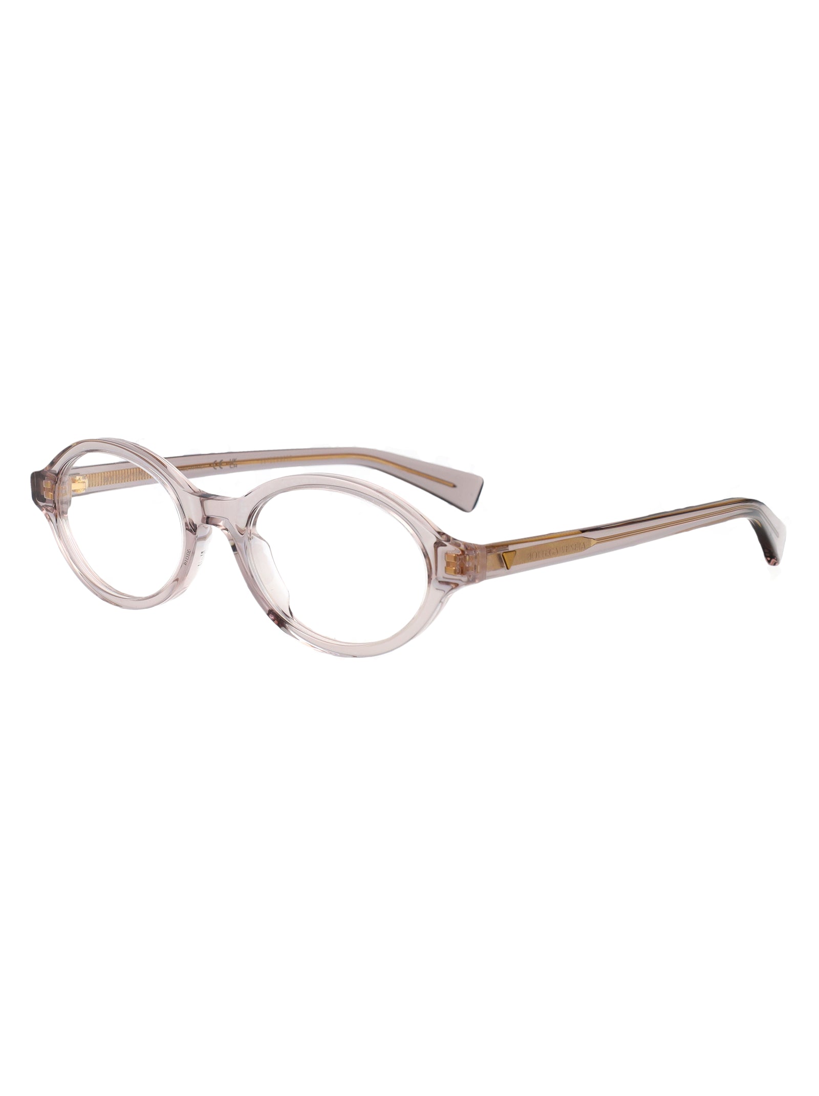 BOTTEGA VENETA Transparent Acetate Optical Glasses for Women