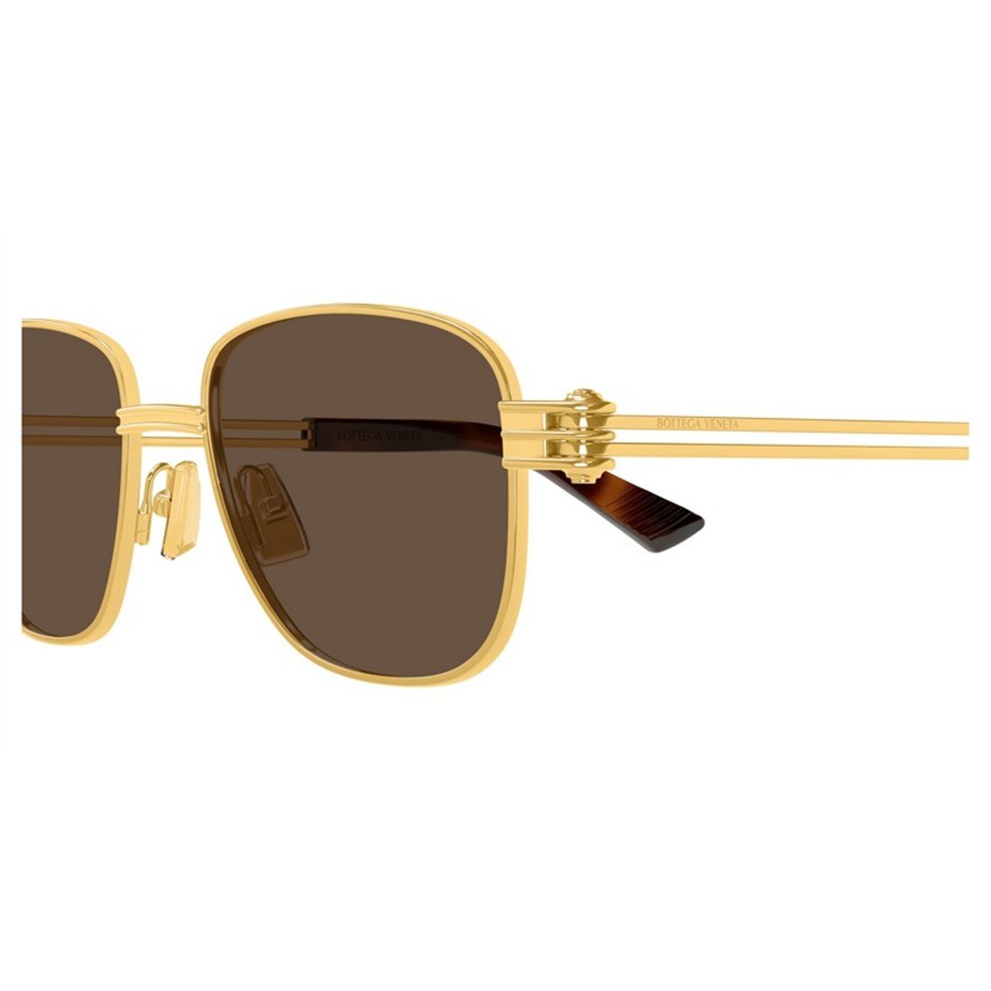 BOTTEGA VENETA Stylish Unisex Metal Sunglasses