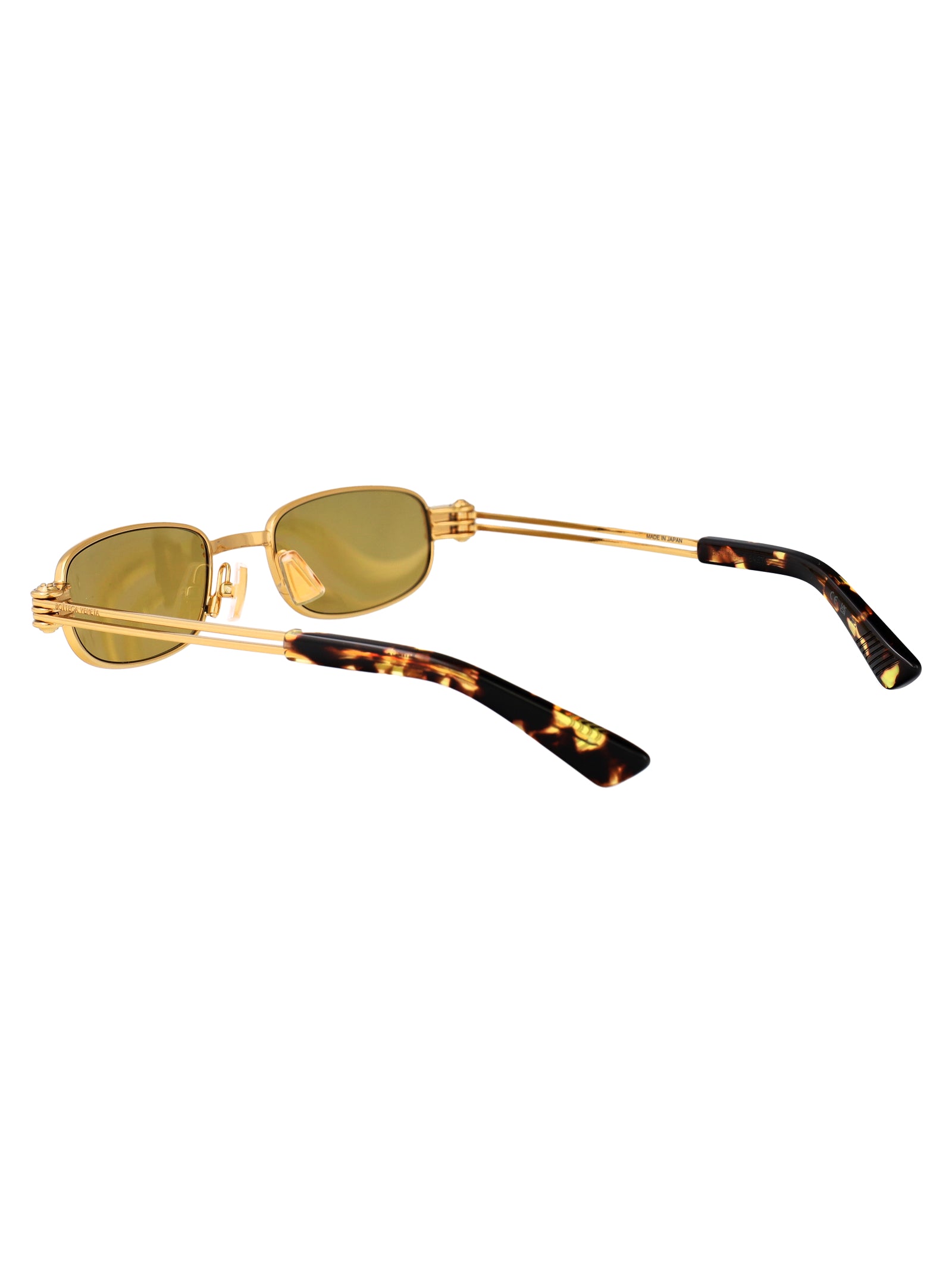 BOTTEGA VENETA Stylish Unisex Mini Metal Frame Sunglasses