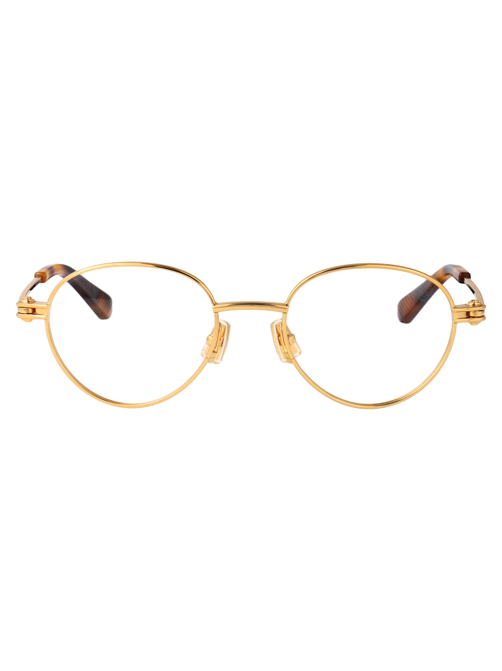 BOTTEGA VENETA Metal Transparent Optical Glasses