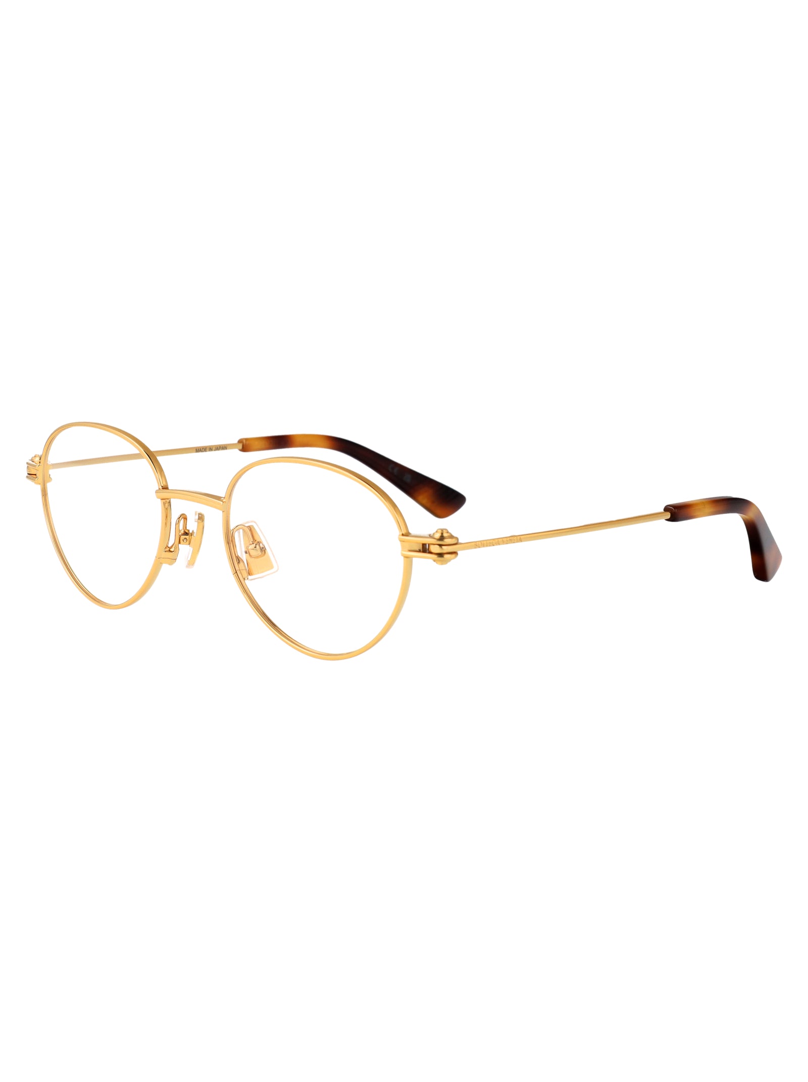 BOTTEGA VENETA Metal Transparent Optical Glasses