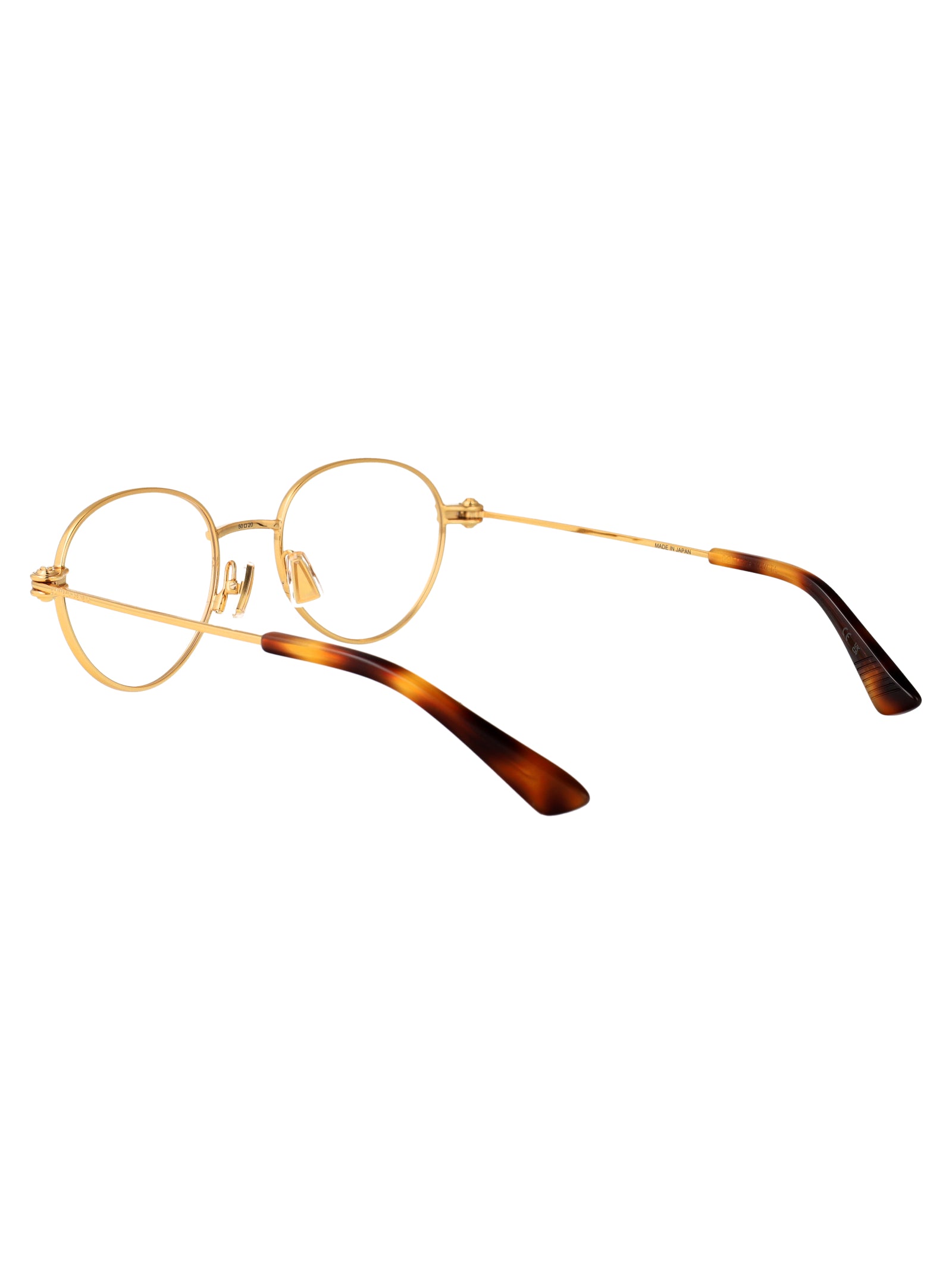 BOTTEGA VENETA Metal Transparent Optical Glasses