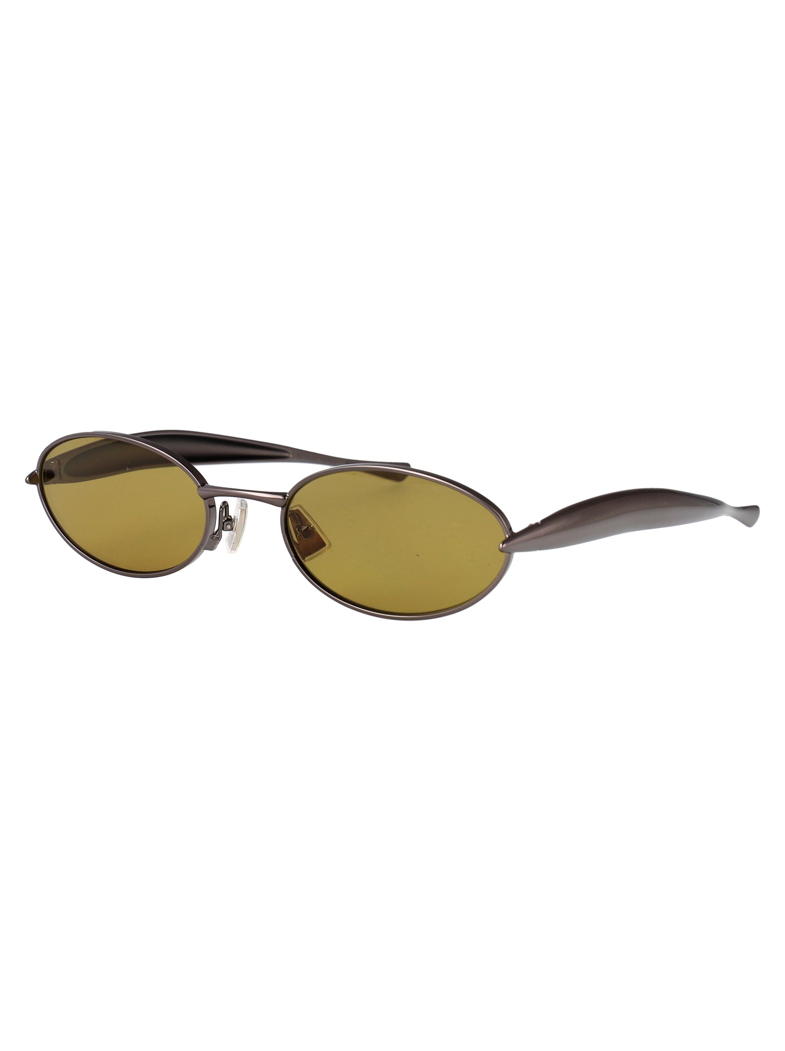 BOTTEGA VENETA Ruthenium Metal Mini Sunglasses