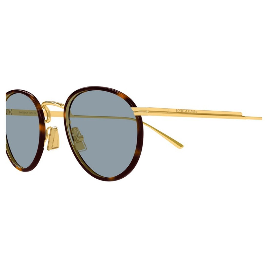 BOTTEGA VENETA Stylish Metal Frame Sunglasses for Men