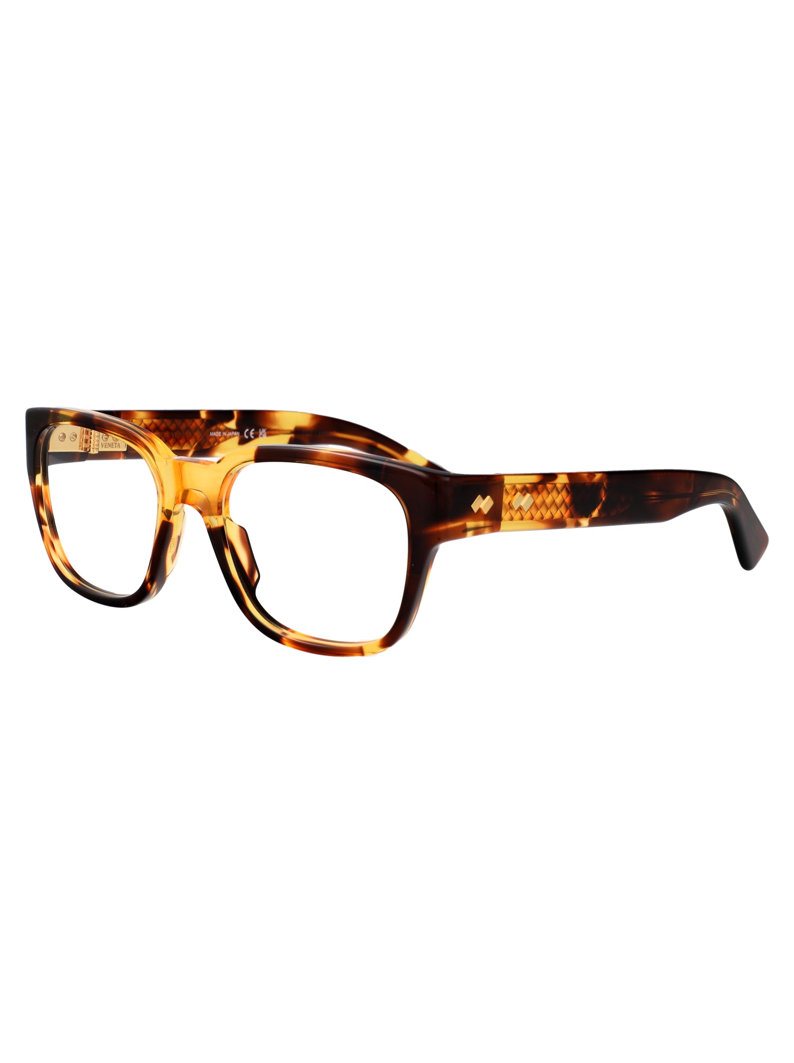 BOTTEGA VENETA Transparent Recycled Acetate Glasses