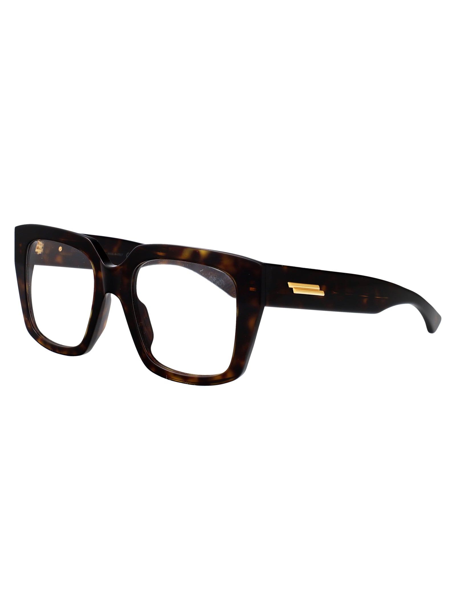 BOTTEGA VENETA Transparent Recycled Acetate Optical Glasses