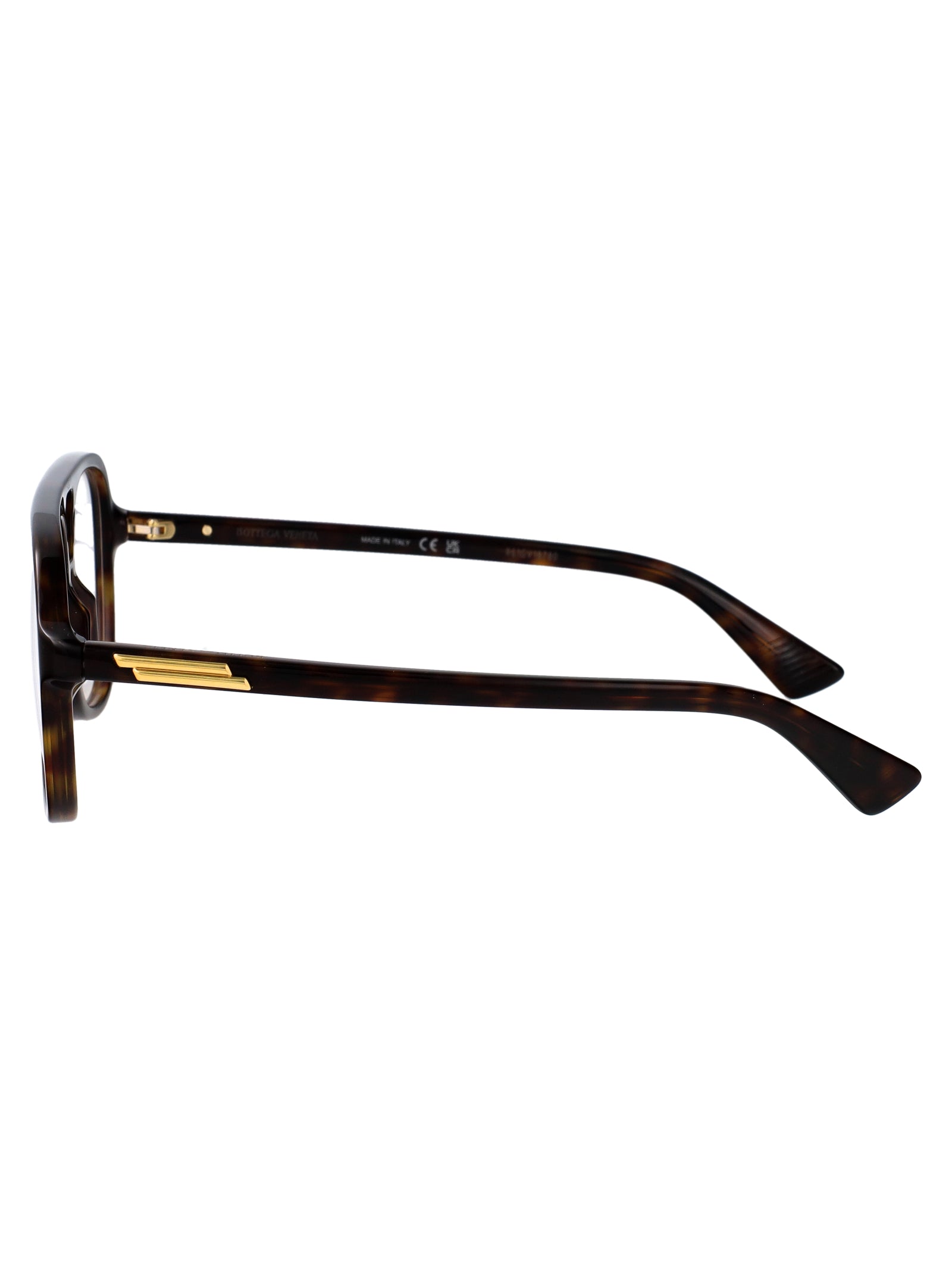 BOTTEGA VENETA Transparent Recycled Acetate Optical Glasses