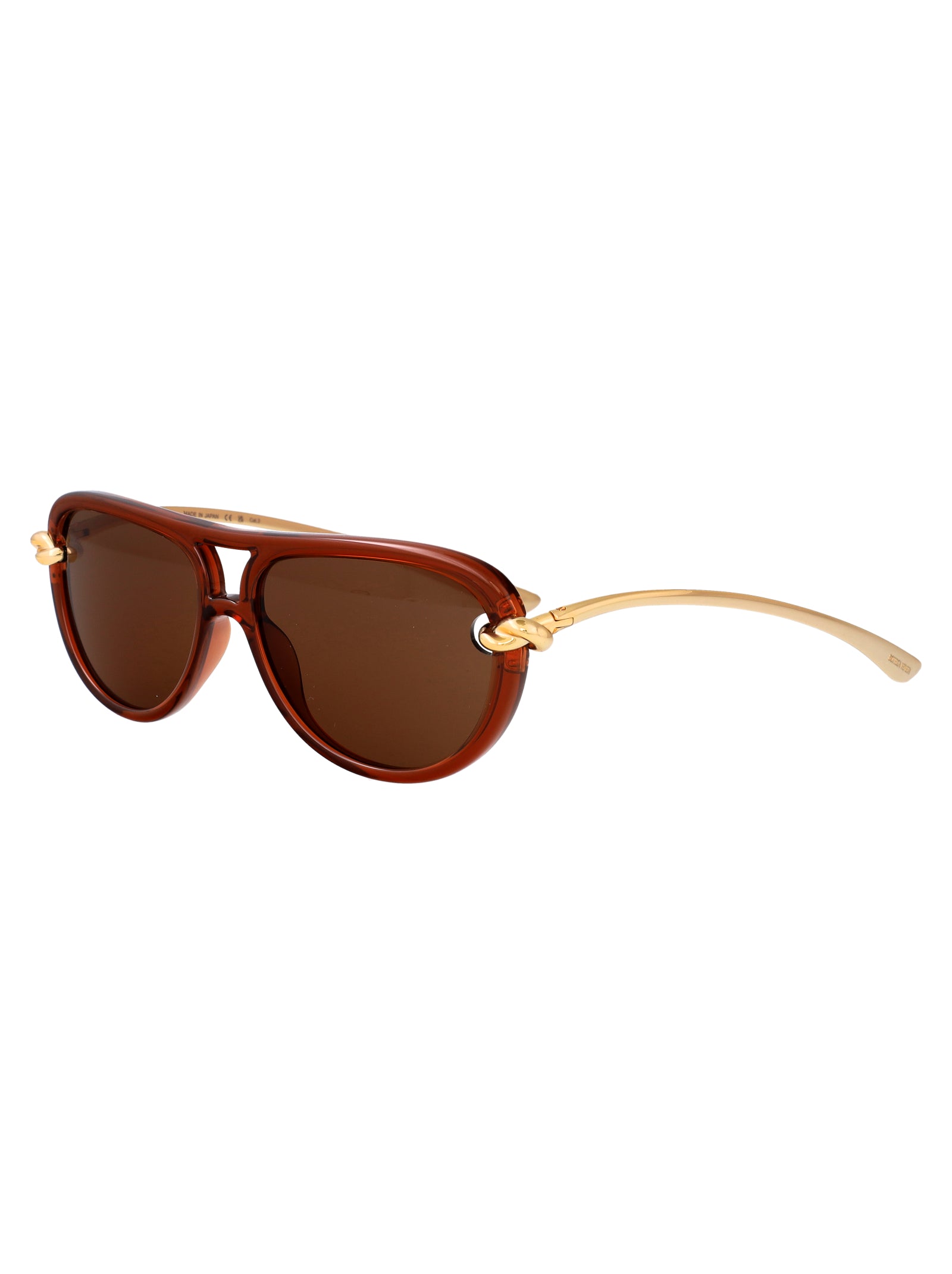 BOTTEGA VENETA Chic Bio Injection Sunglasses for Women - BV1418S