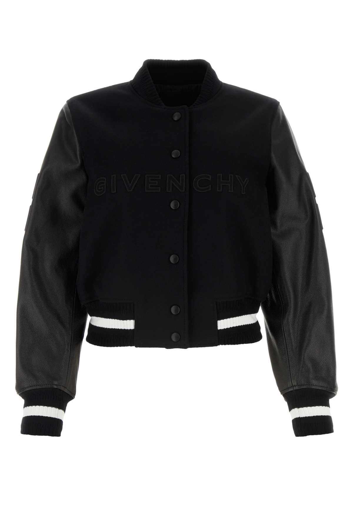 GIVENCHY Wool Blend Bomber Jacket for Women