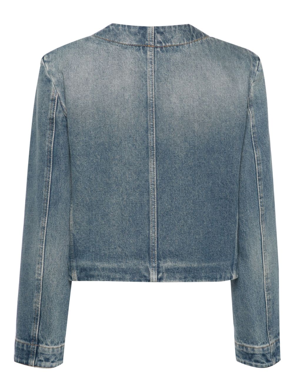 GIVENCHY Denim Cotton Jacket - Women's SS24 Collection