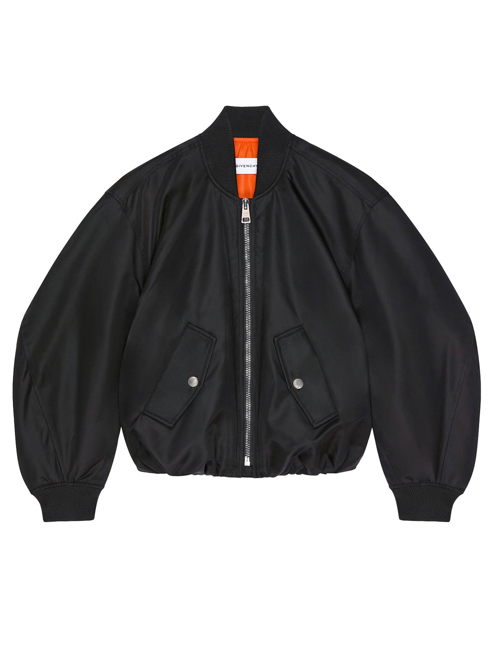 GIVENCHY Cropped Cocoon Bomber Jacket