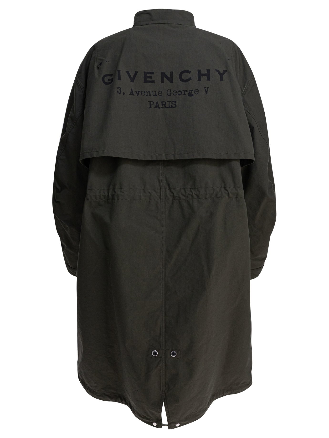 GIVENCHY Long Oversized Parka Jacket for Women