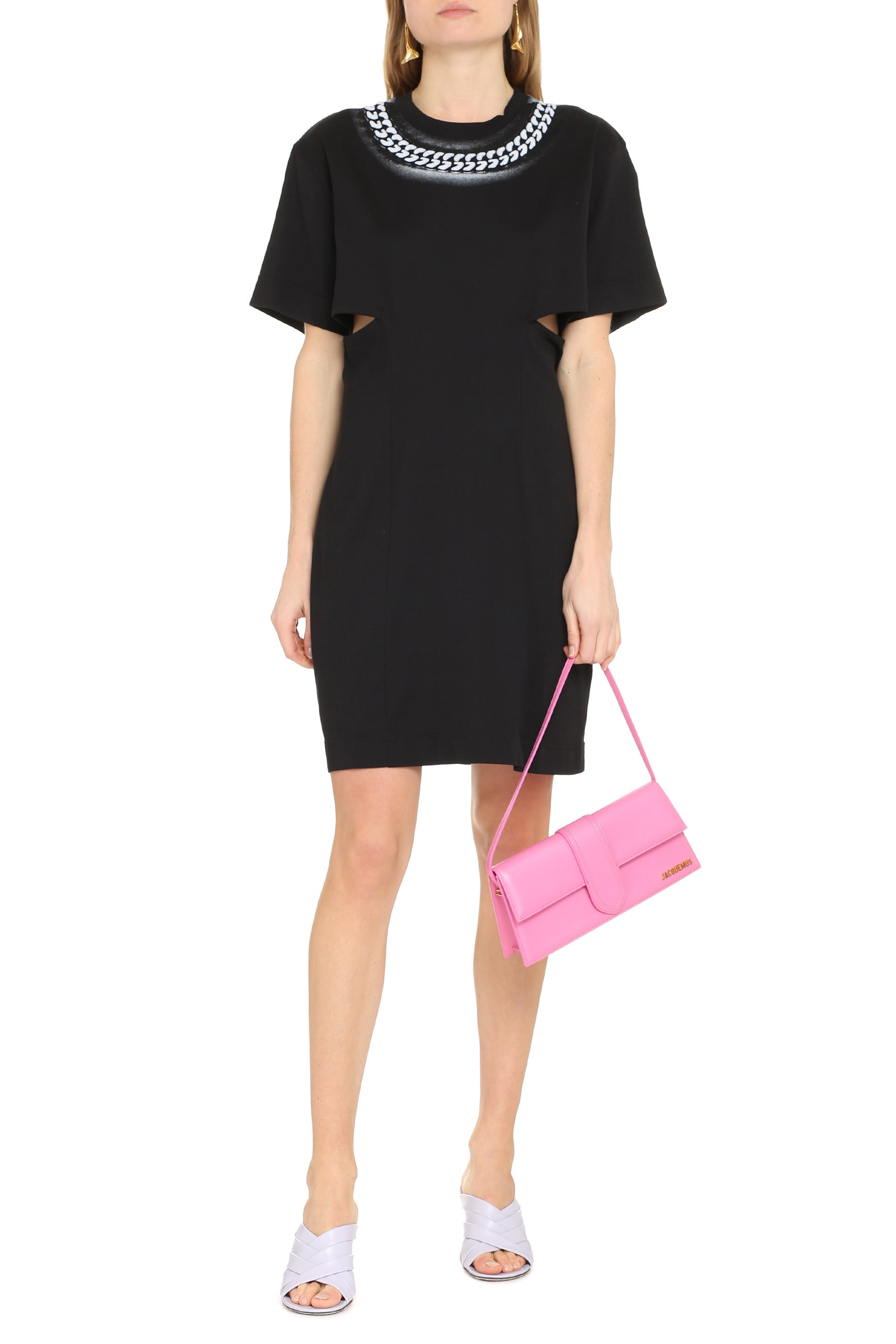 GIVENCHY Women’s Mini Dress with 3D Chain Print