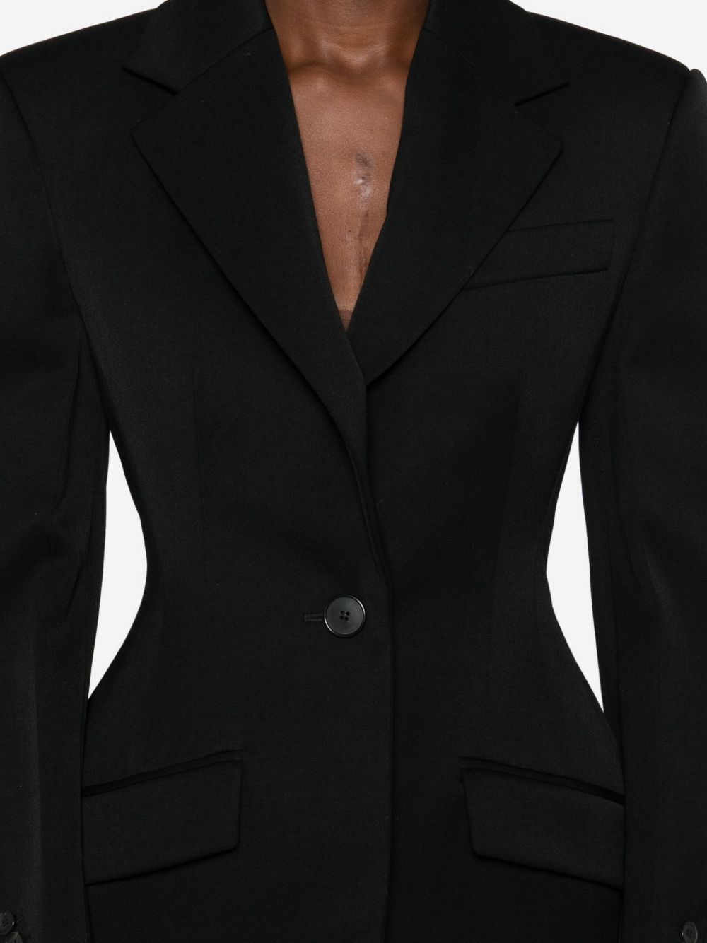 GIVENCHY Wool Single-Breasted Jacket for Women