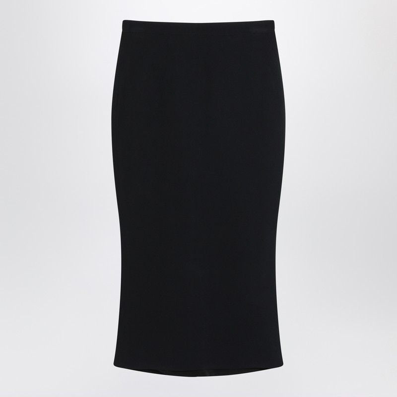 GIVENCHY Pleated Back Midi Skirt