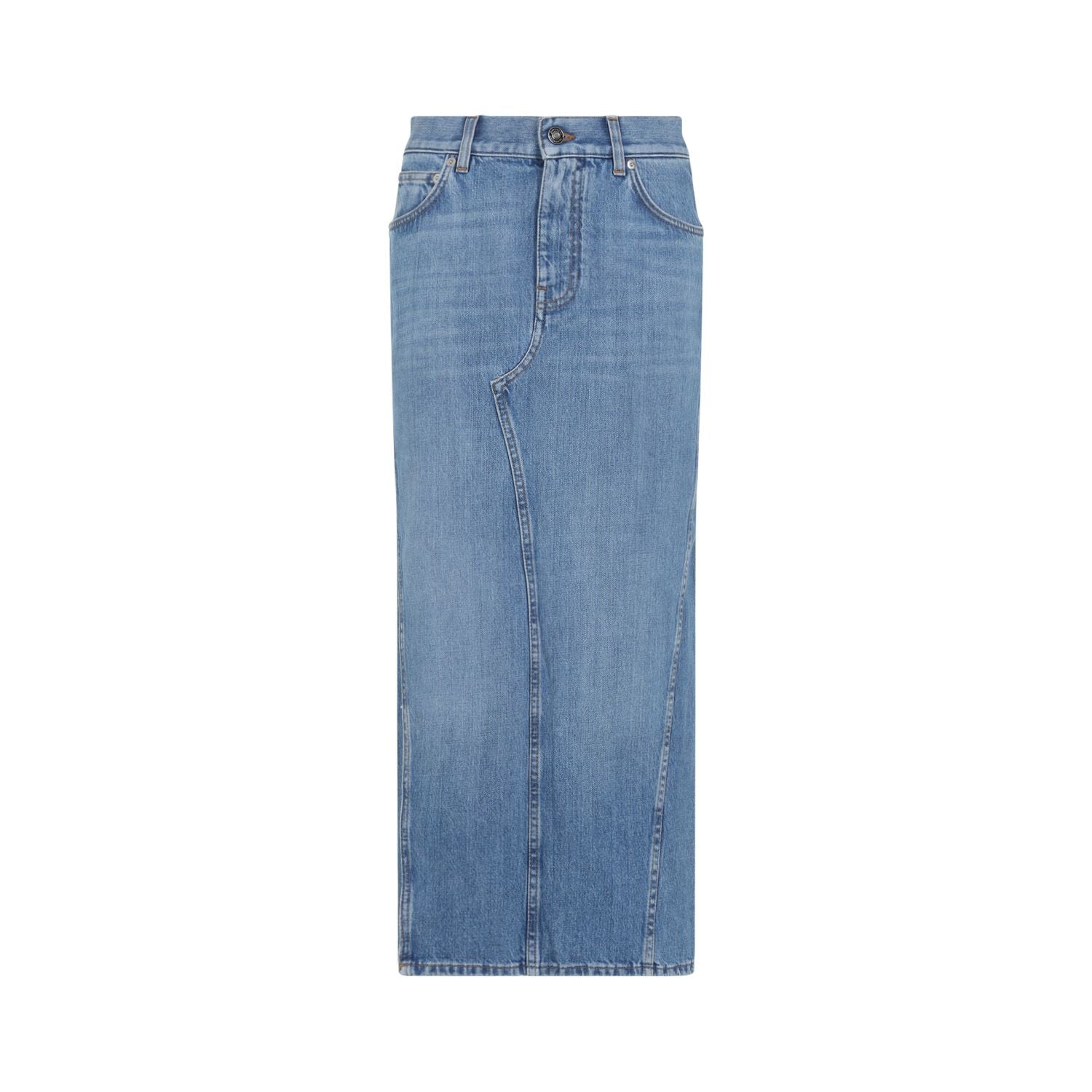 GIVENCHY Women's Denim Skirt with Waist Loops - Size 36