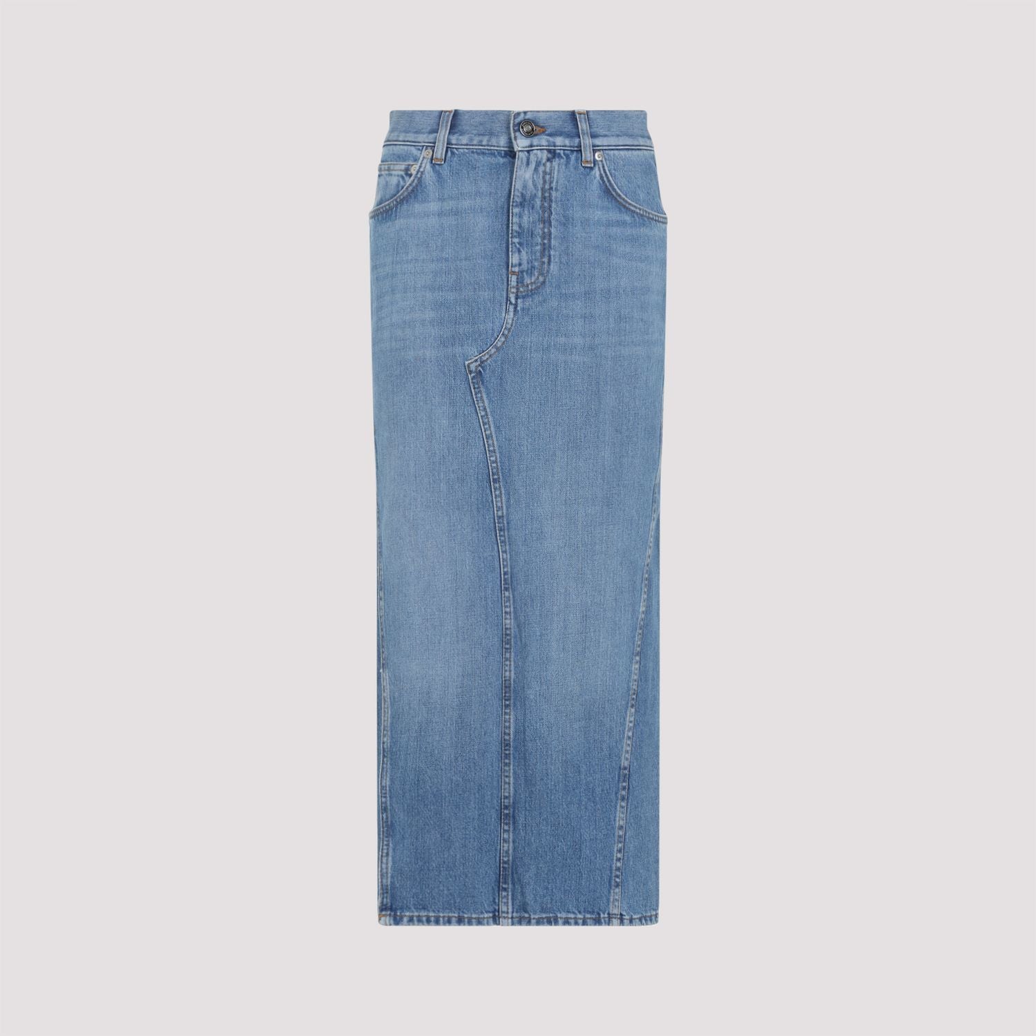 GIVENCHY Women's Denim Skirt with Waist Loops - Size 36