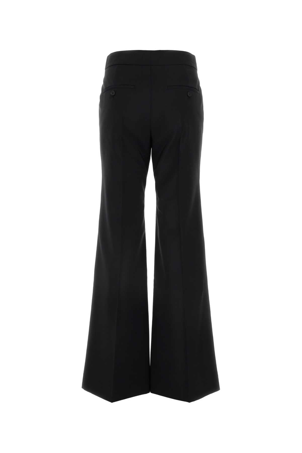 GIVENCHY Flared Leg Wool Blend Pants for Women