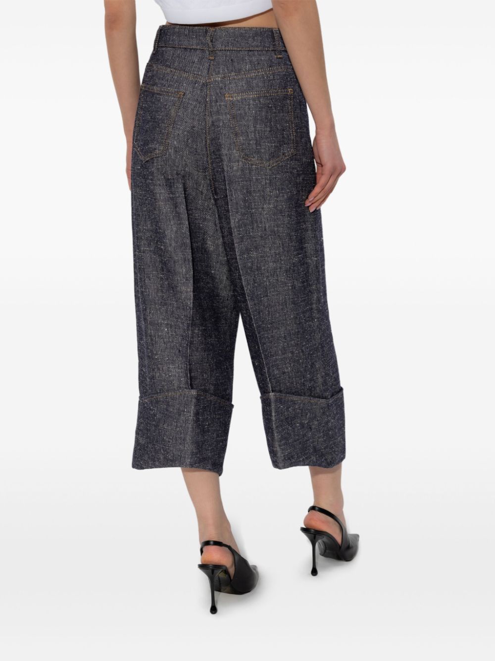 GIVENCHY Palazzo Denim Pants for Women