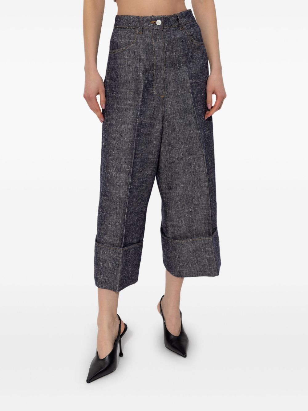 GIVENCHY Palazzo Denim Pants for Women