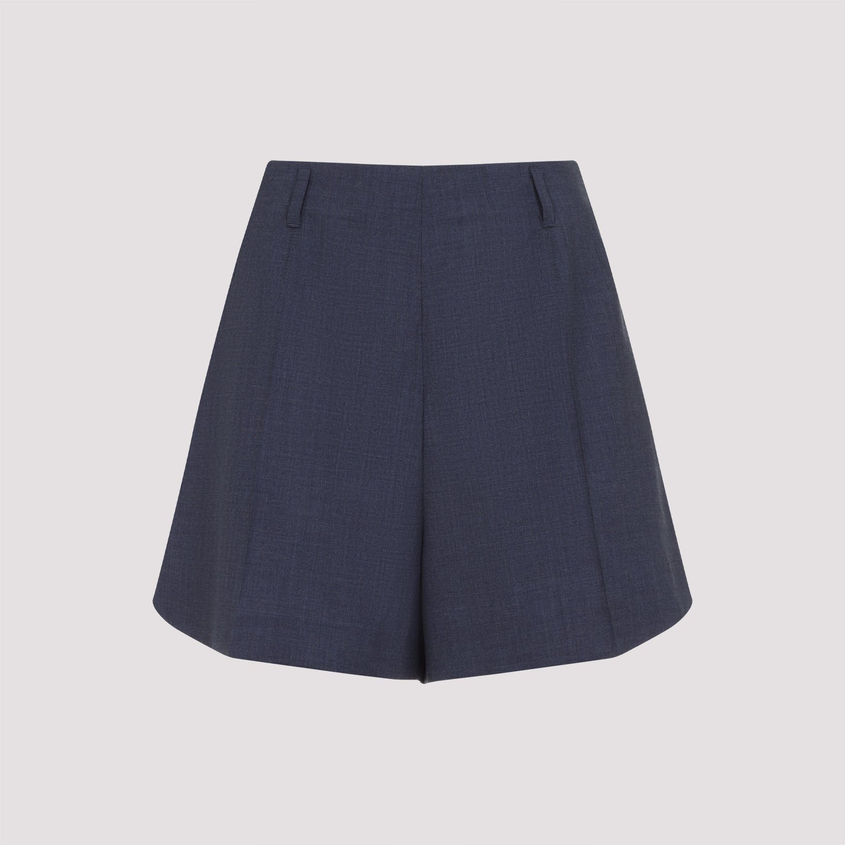 GIVENCHY High Waisted Mini Wool Shorts