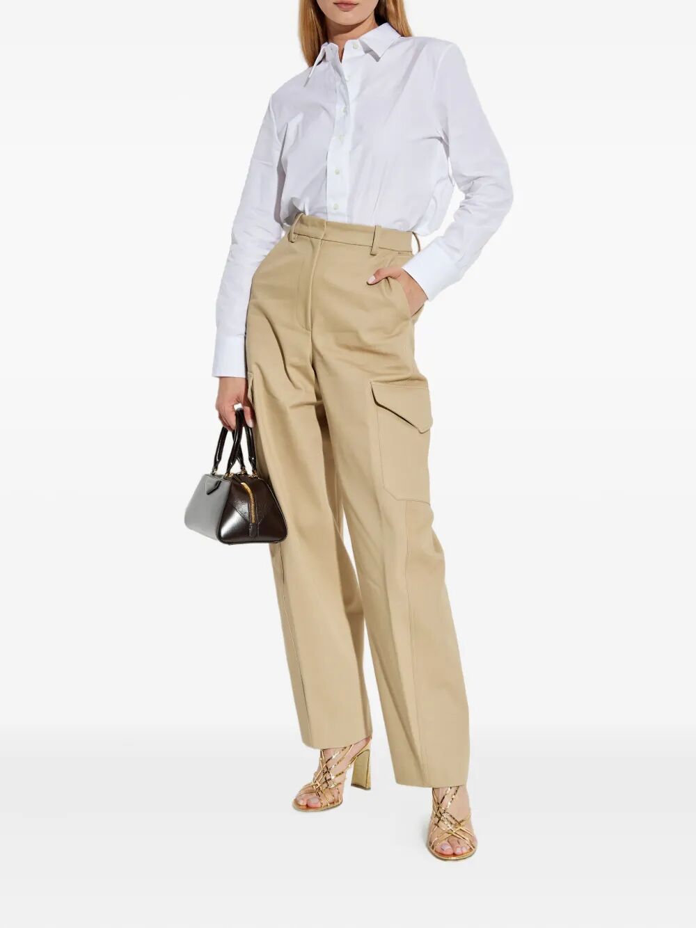 GIVENCHY Cotton and Wool Pants for Women