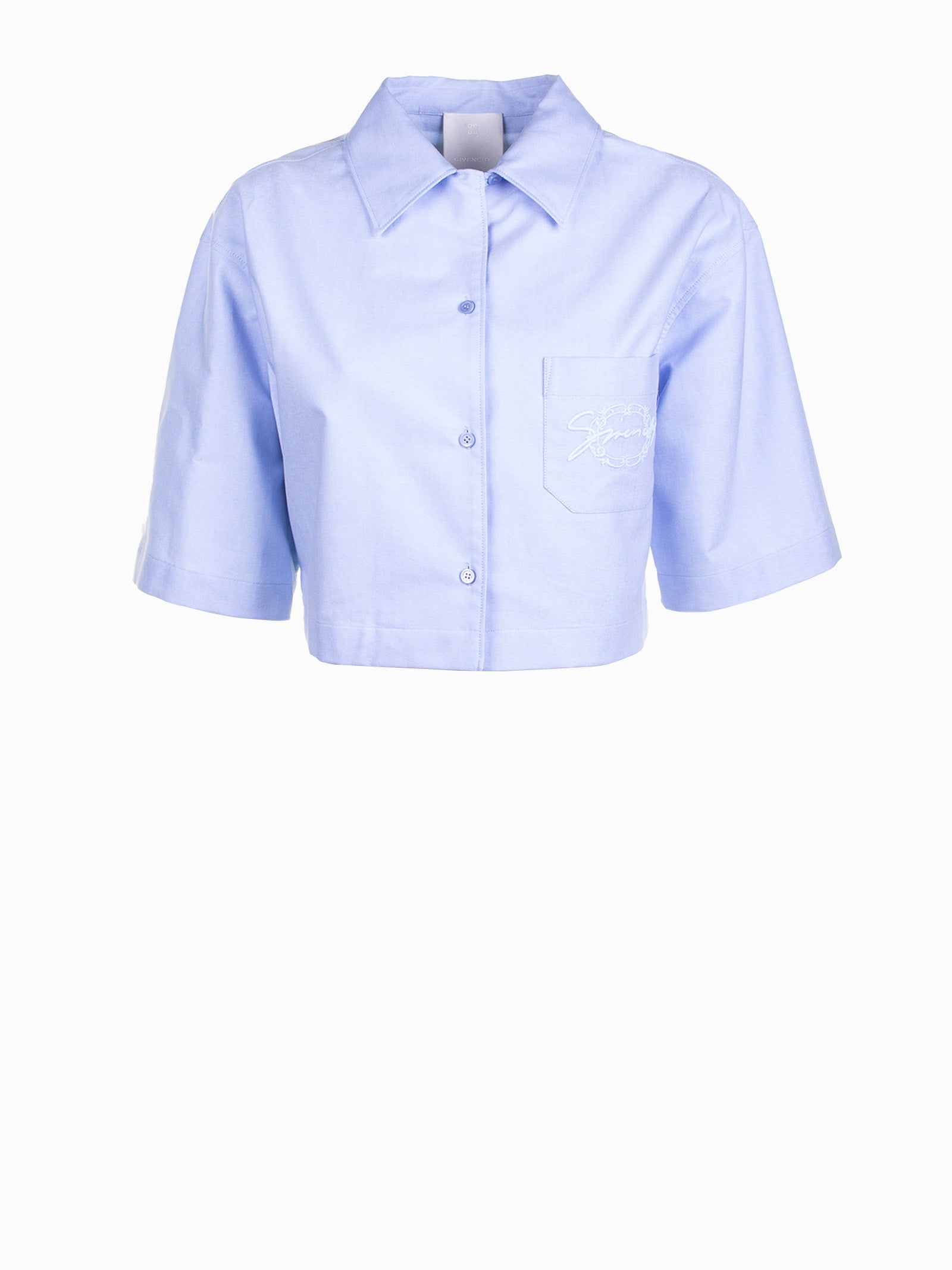 GIVENCHY Cropped Pyjama Mini Shirt for Women