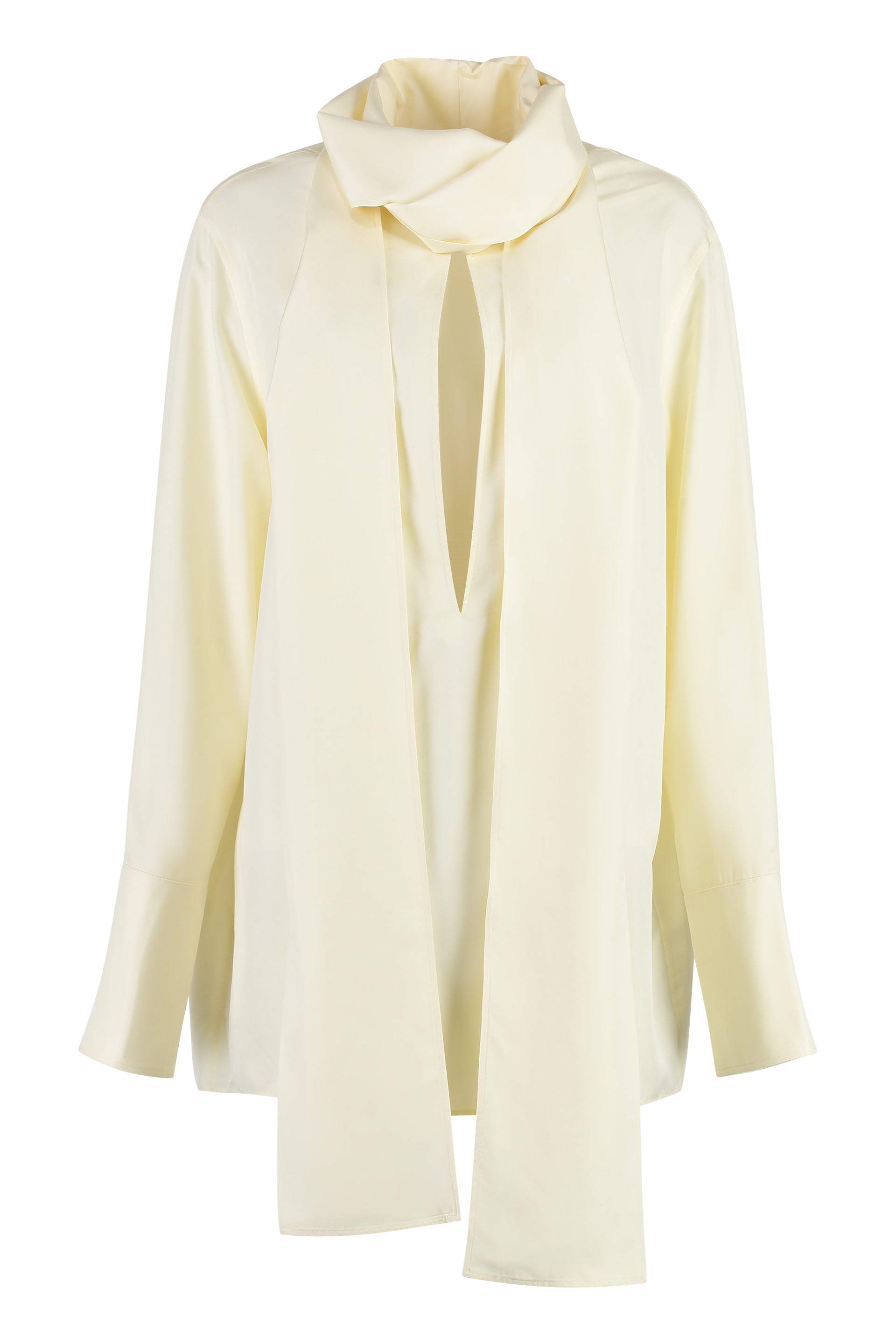 GIVENCHY Silk Foulard Mini Blouse